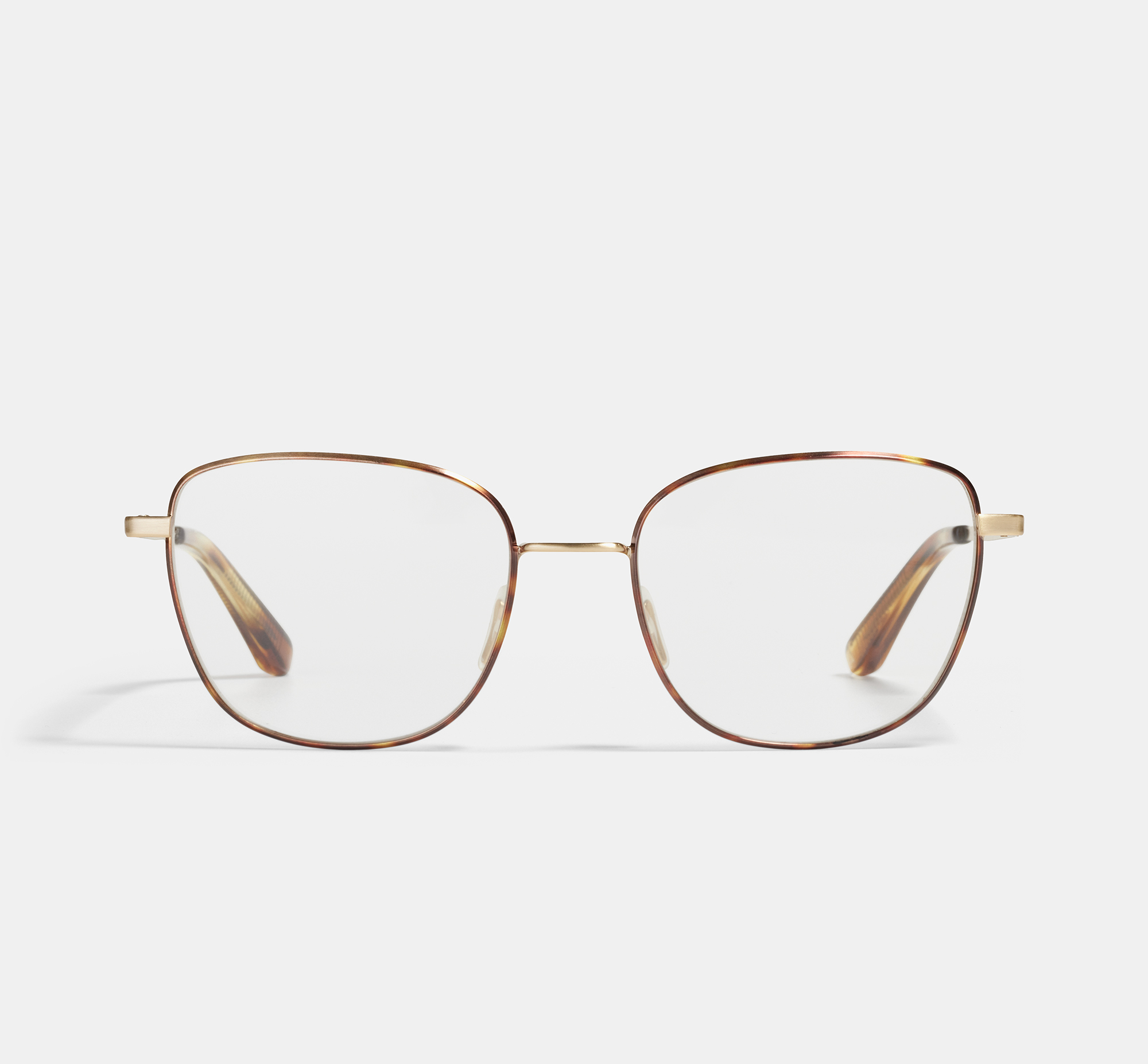 Maeve Toasted Gold | Square Metal Glasses