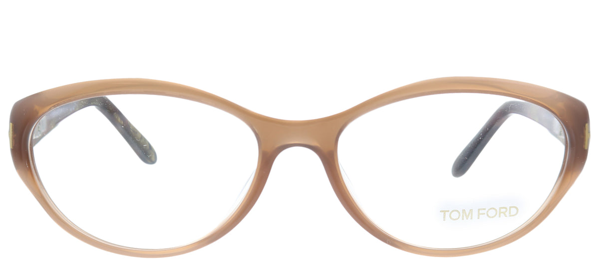 Tom Ford FT 4244 Oval Eyeglasses - Brown