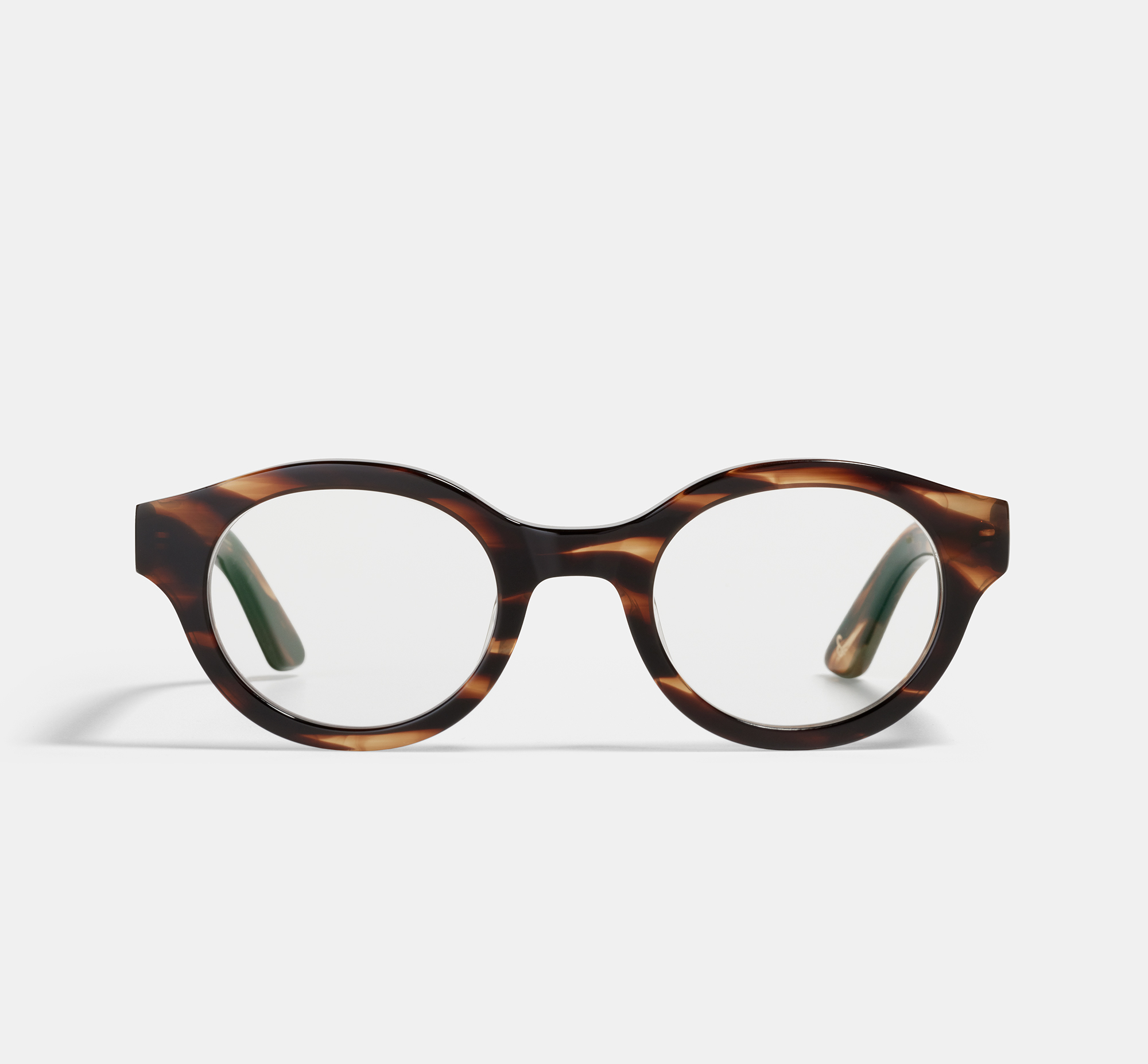 Mila Tigerwood | Round Bio Acetate Glasses