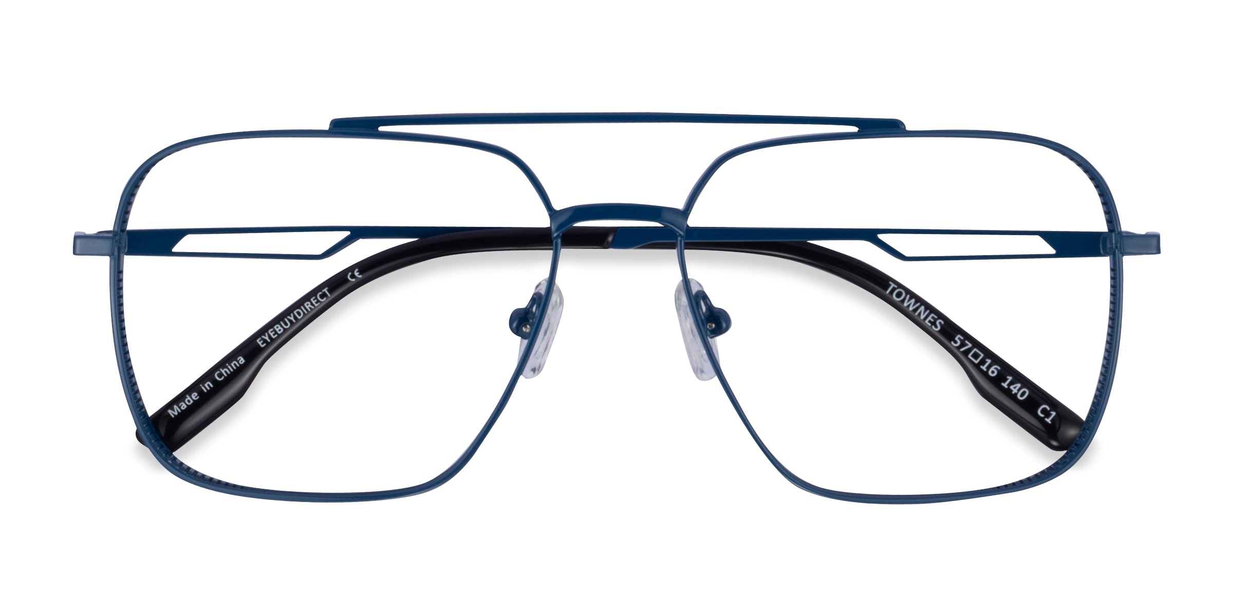 Townes Aviator Blue Glasses for Men