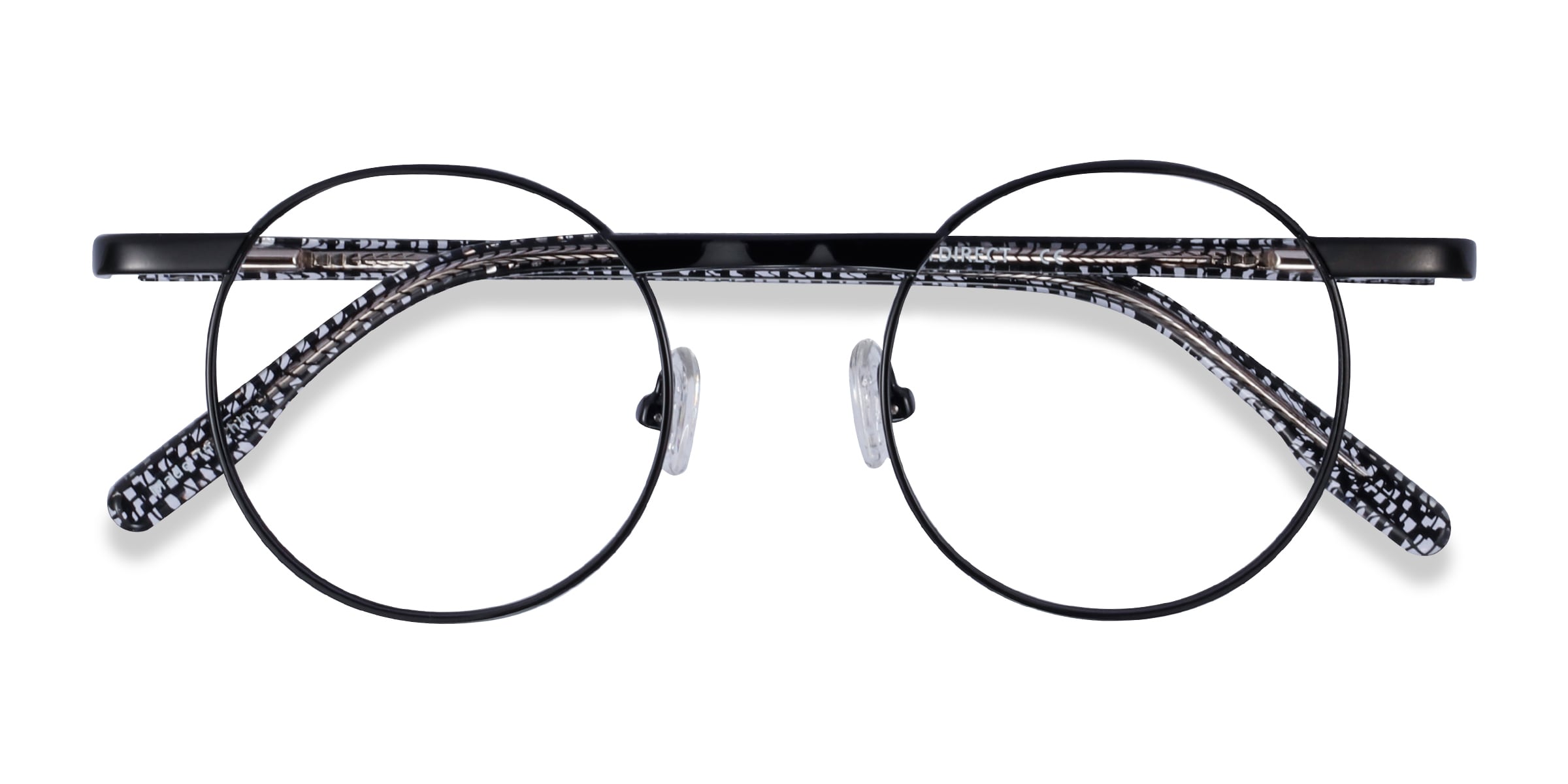 Task Round Black Full Rim Eyeglasses