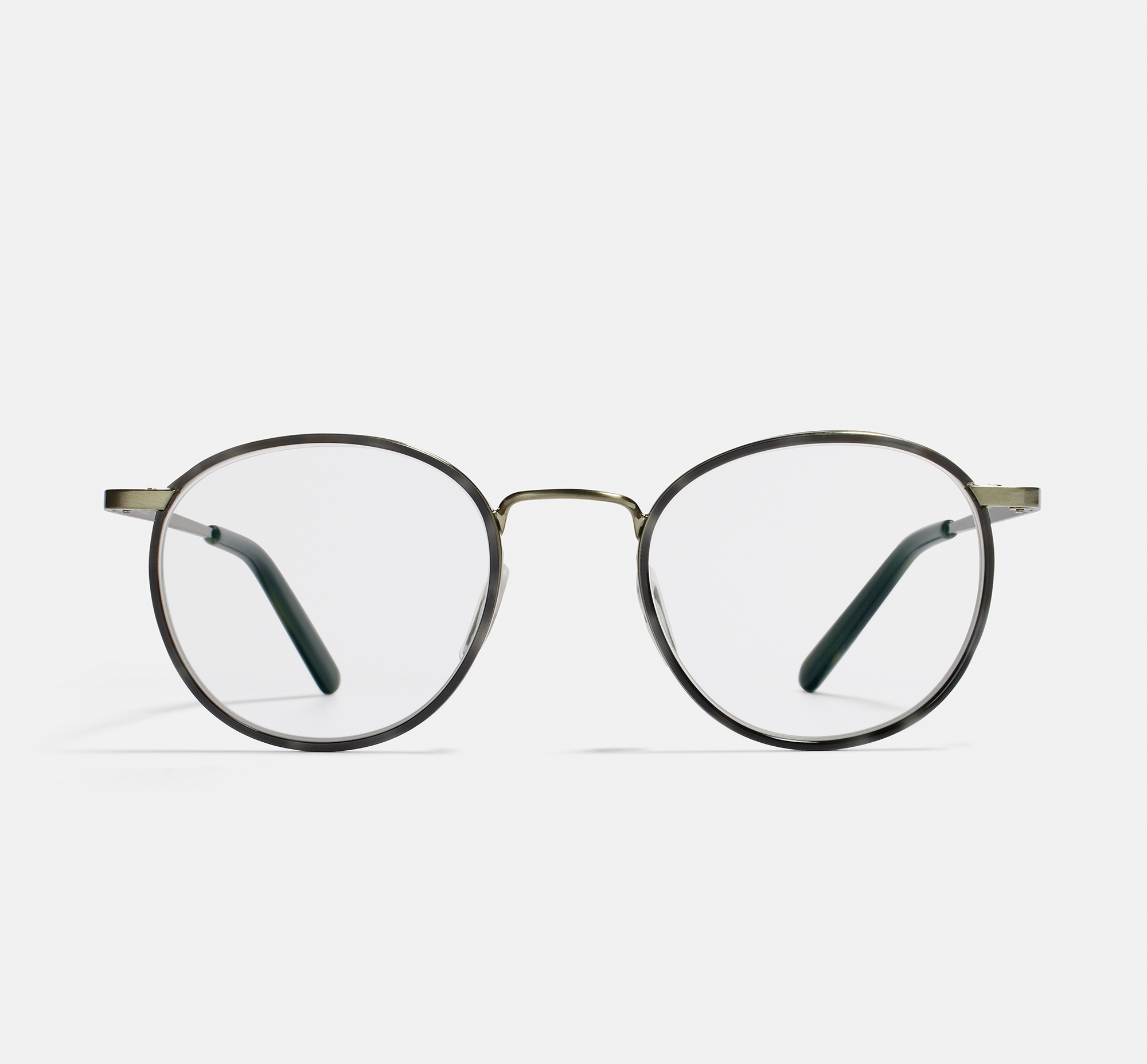 Neil Windsor Rim Sage Botanical Haze | Round Metal Glasses
