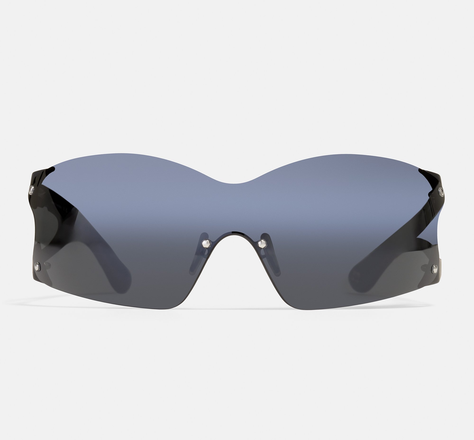 Noel x GANNI Liquorice | Other Metal Sunglasses