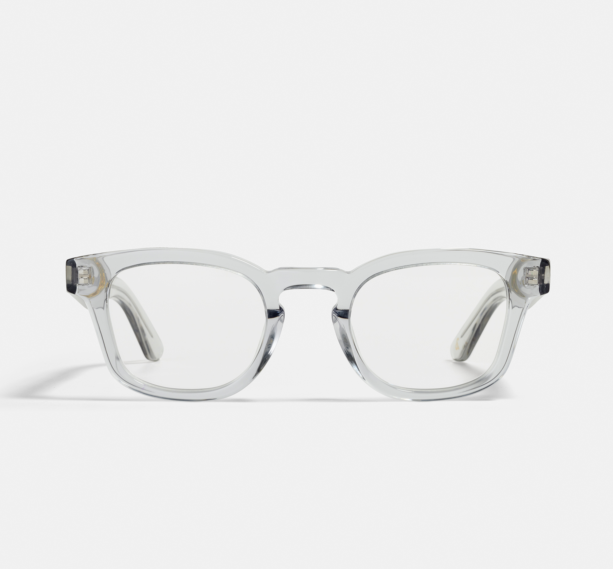 Oscar Large Smoke | Round Bio Acetate Glasses