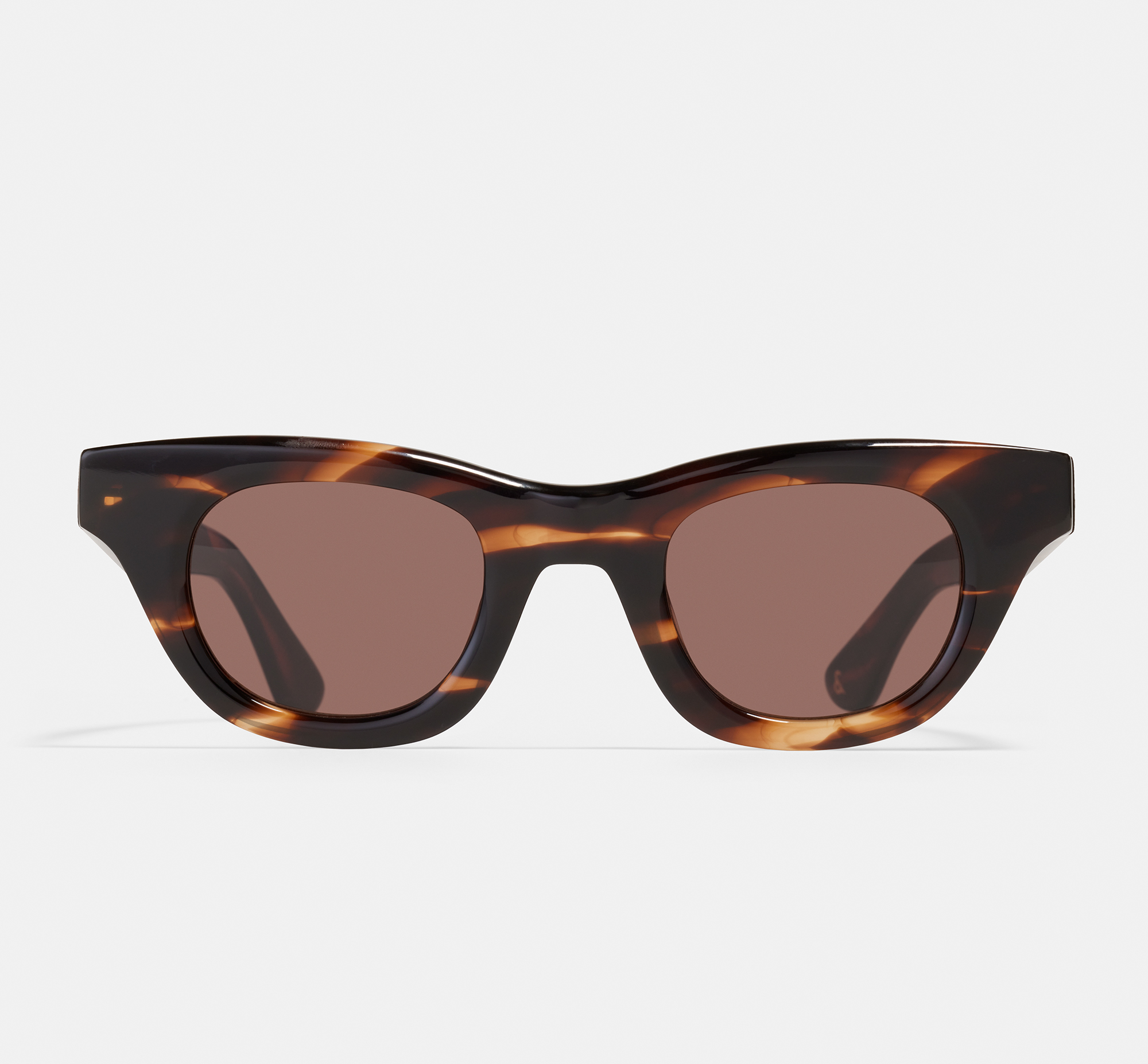 Oshin Tigerwood | Round Renew Bio Acetate Sunglasses