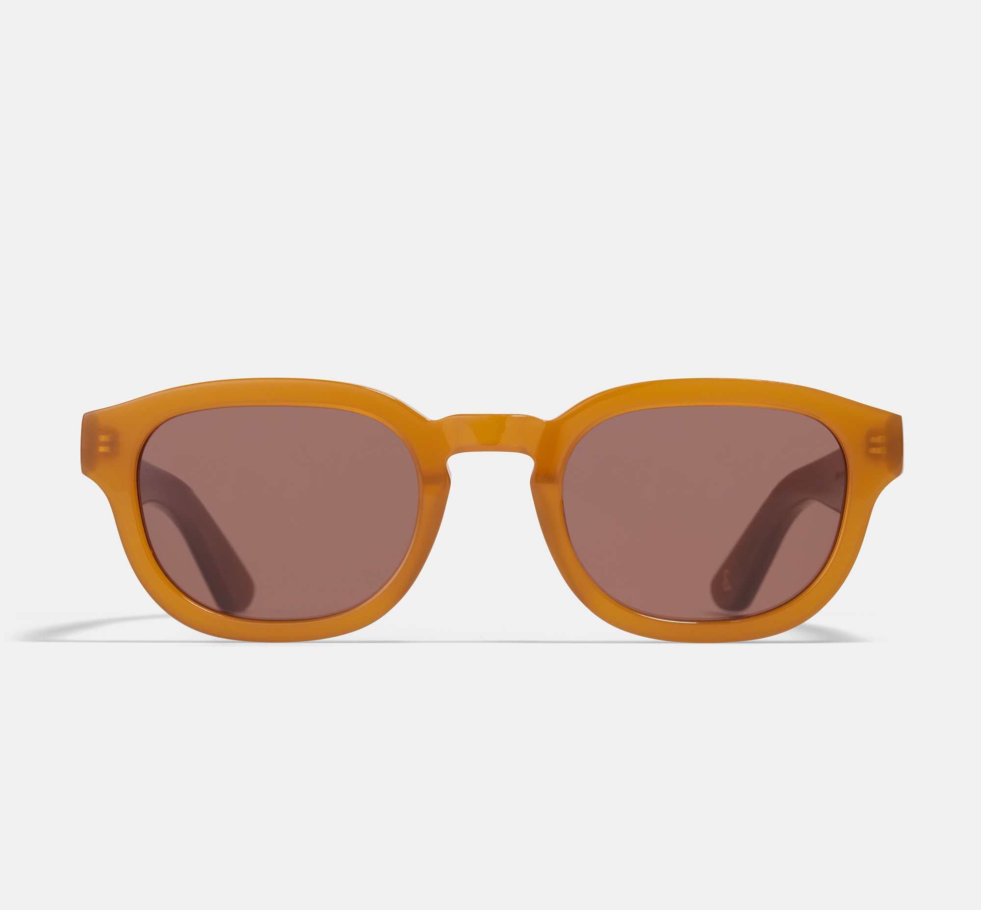 Otis Cinnamon | Round Renew Bio Acetate Sunglasses