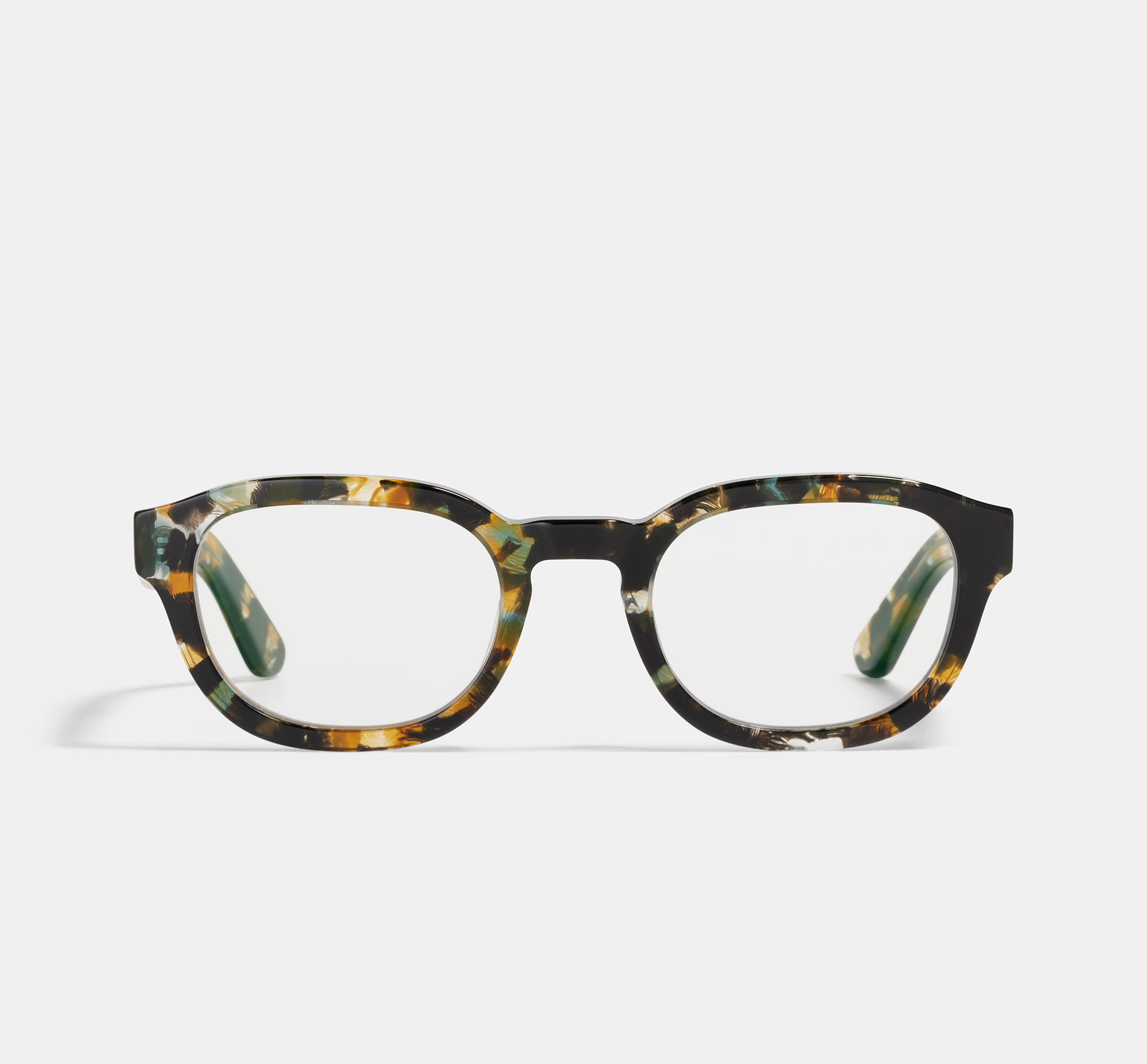 Otis Large Heart Of Teal | Round Renew Bio Acetate Glasses
