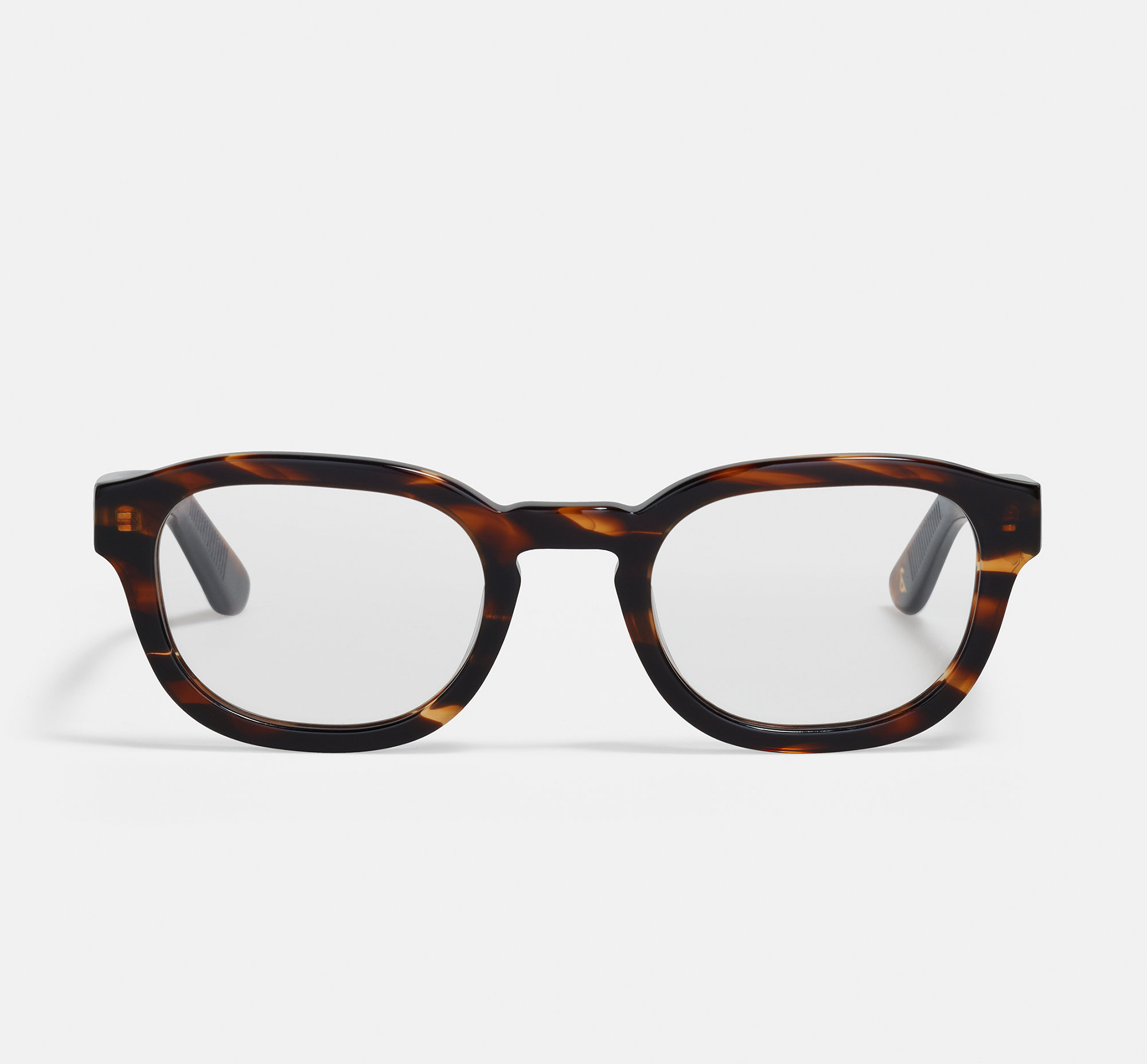 Otis Tigerwood | Round Bio Acetate Glasses