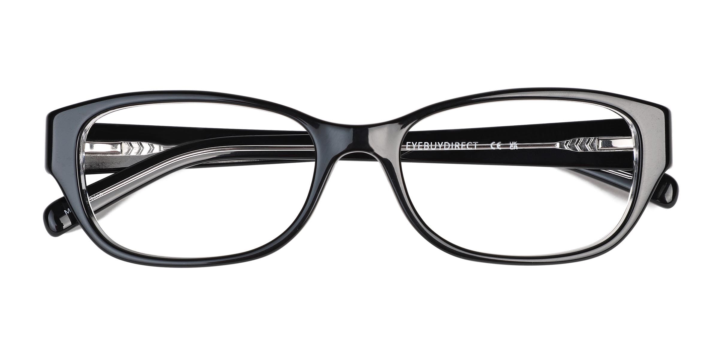 Rafi Cat Eye Black Glasses for Women