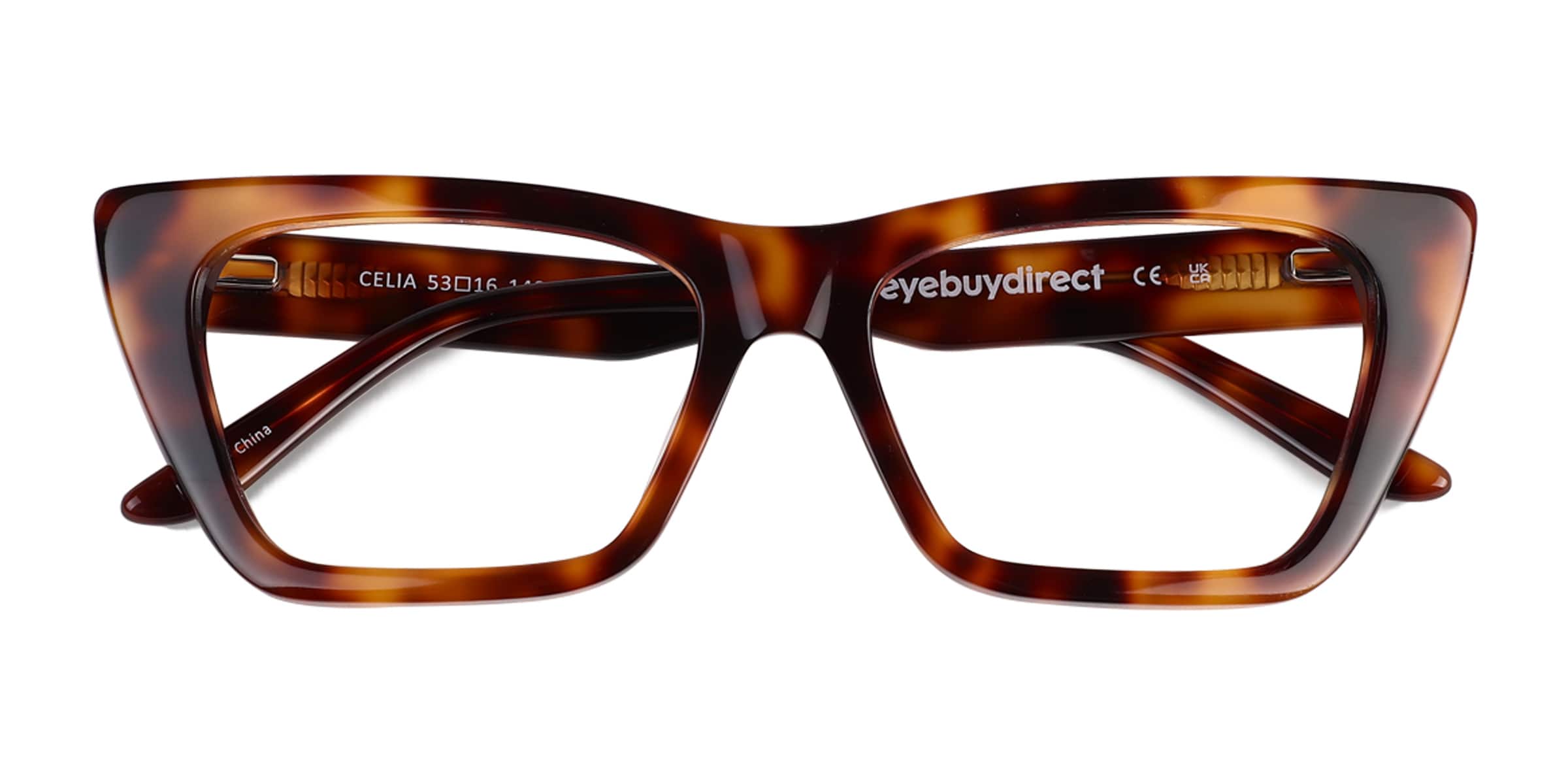 Celia Cat Eye Tortoise Glasses for Women