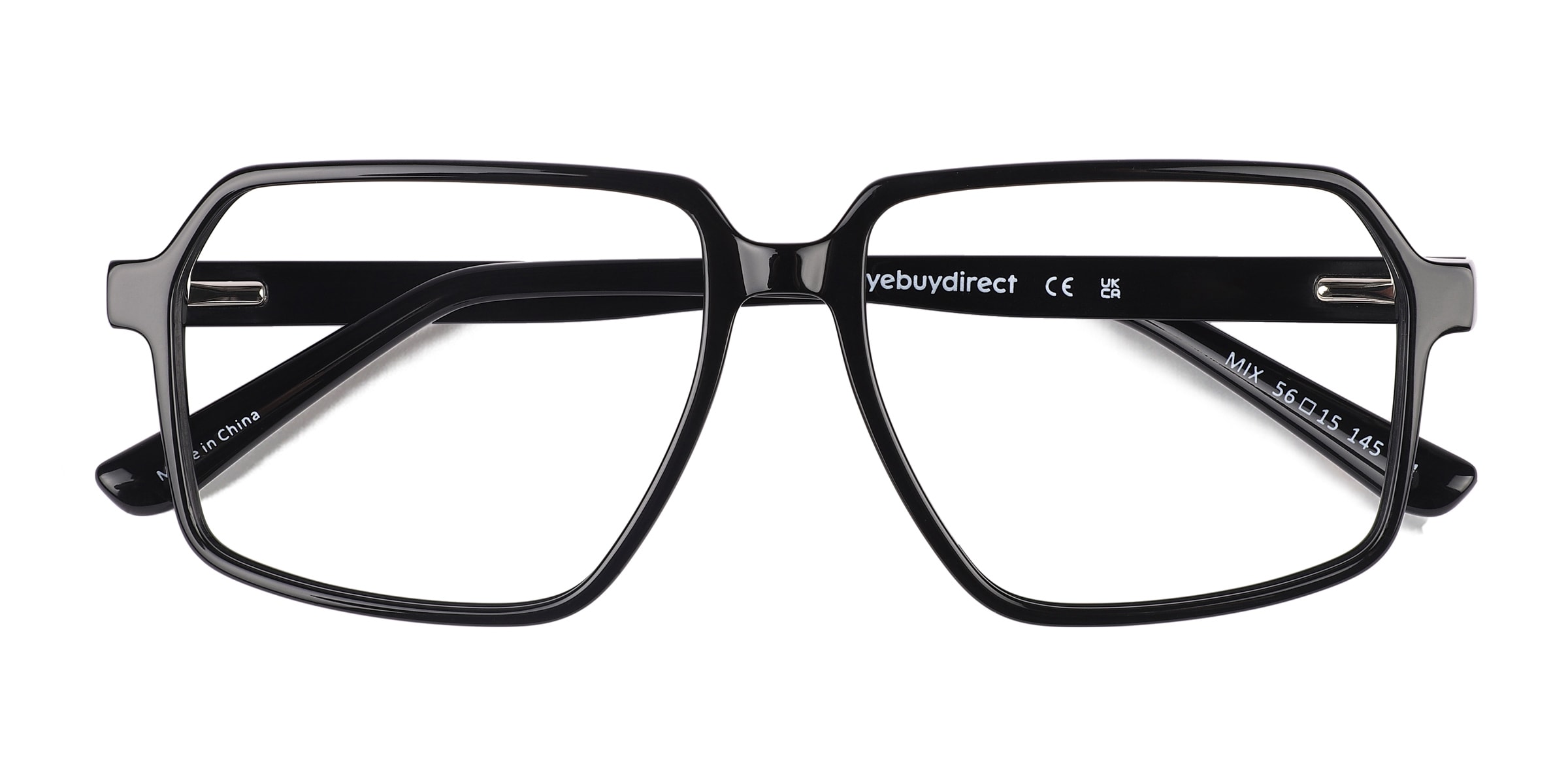 Mix Square Black Glasses for Men