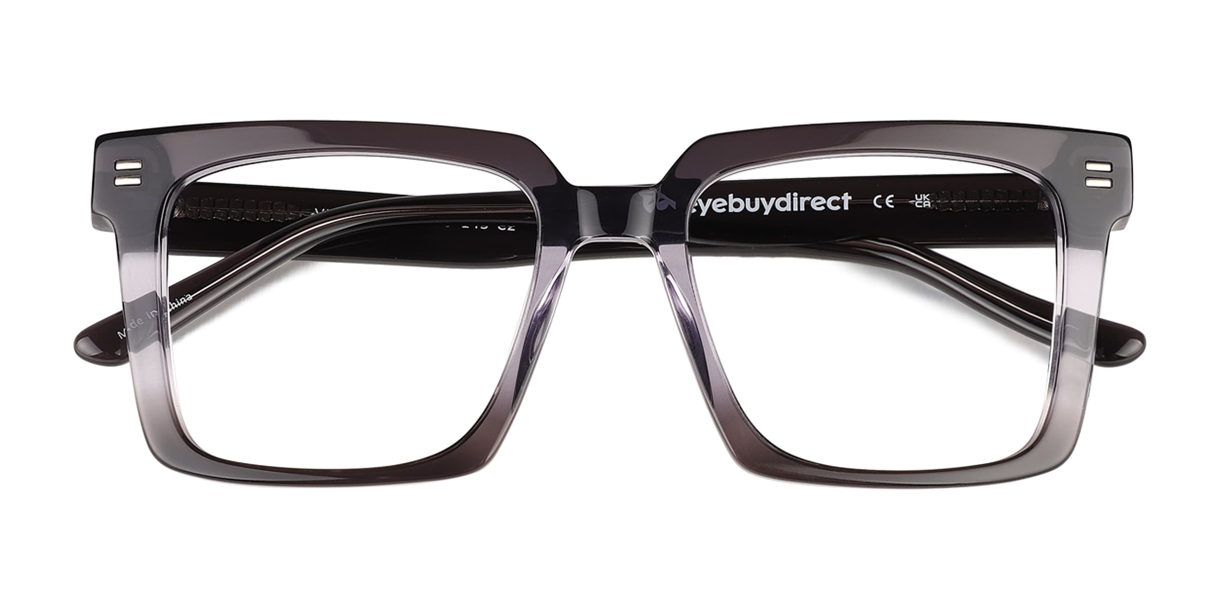Vineyard Square Gradient Smoke Full Rim Eyeglasses