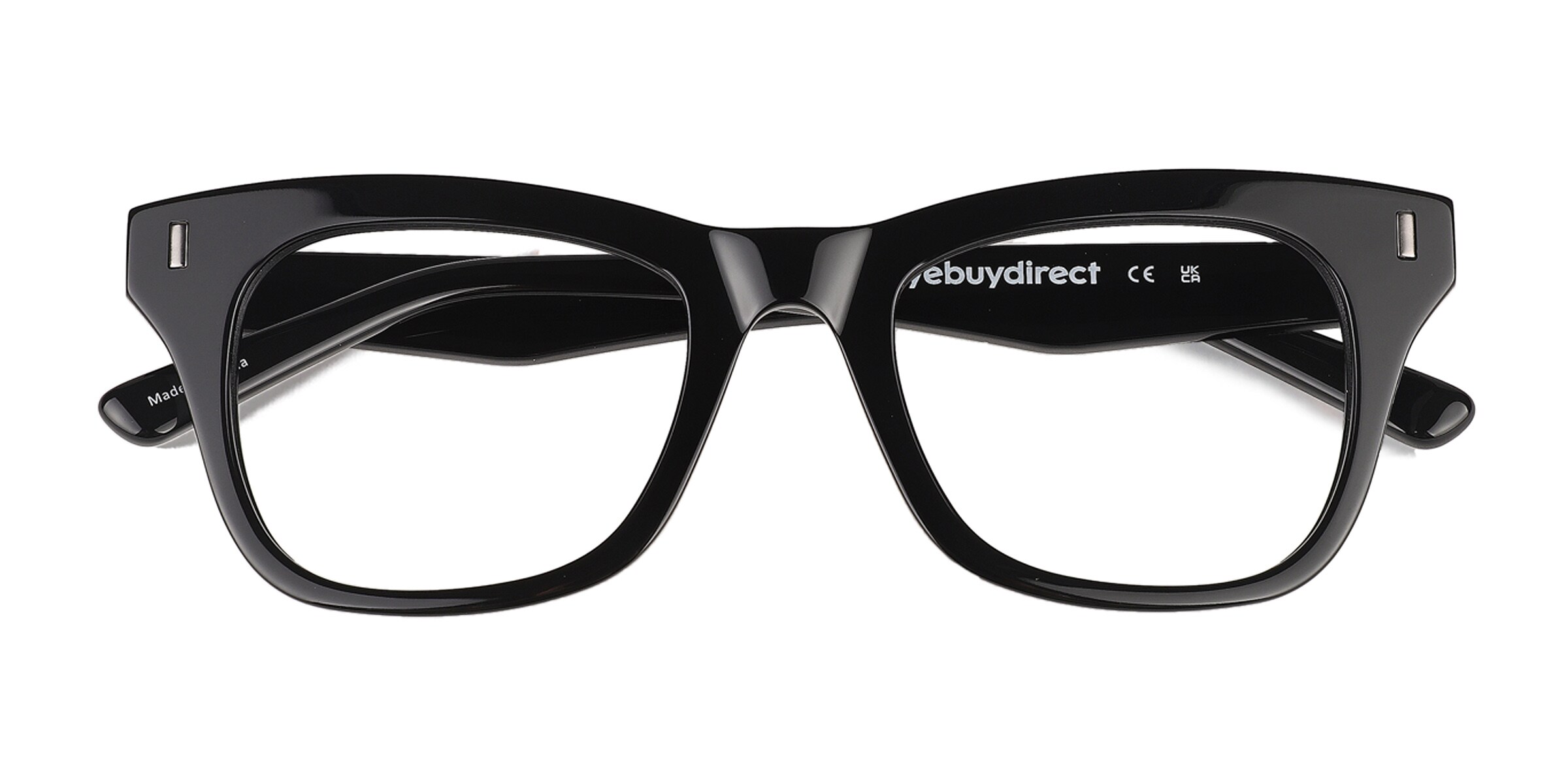 Apres Cat Eye Black Full Rim Eyeglasses