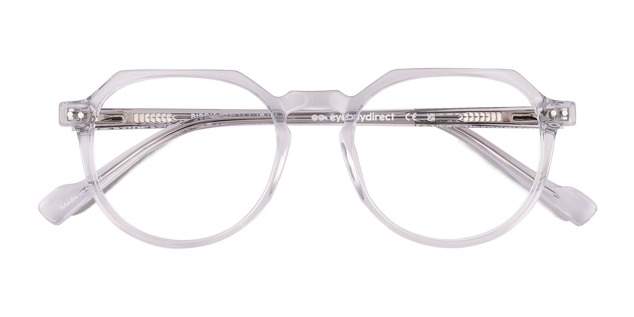 Birdie Round Clear Full Rim Eyeglasses