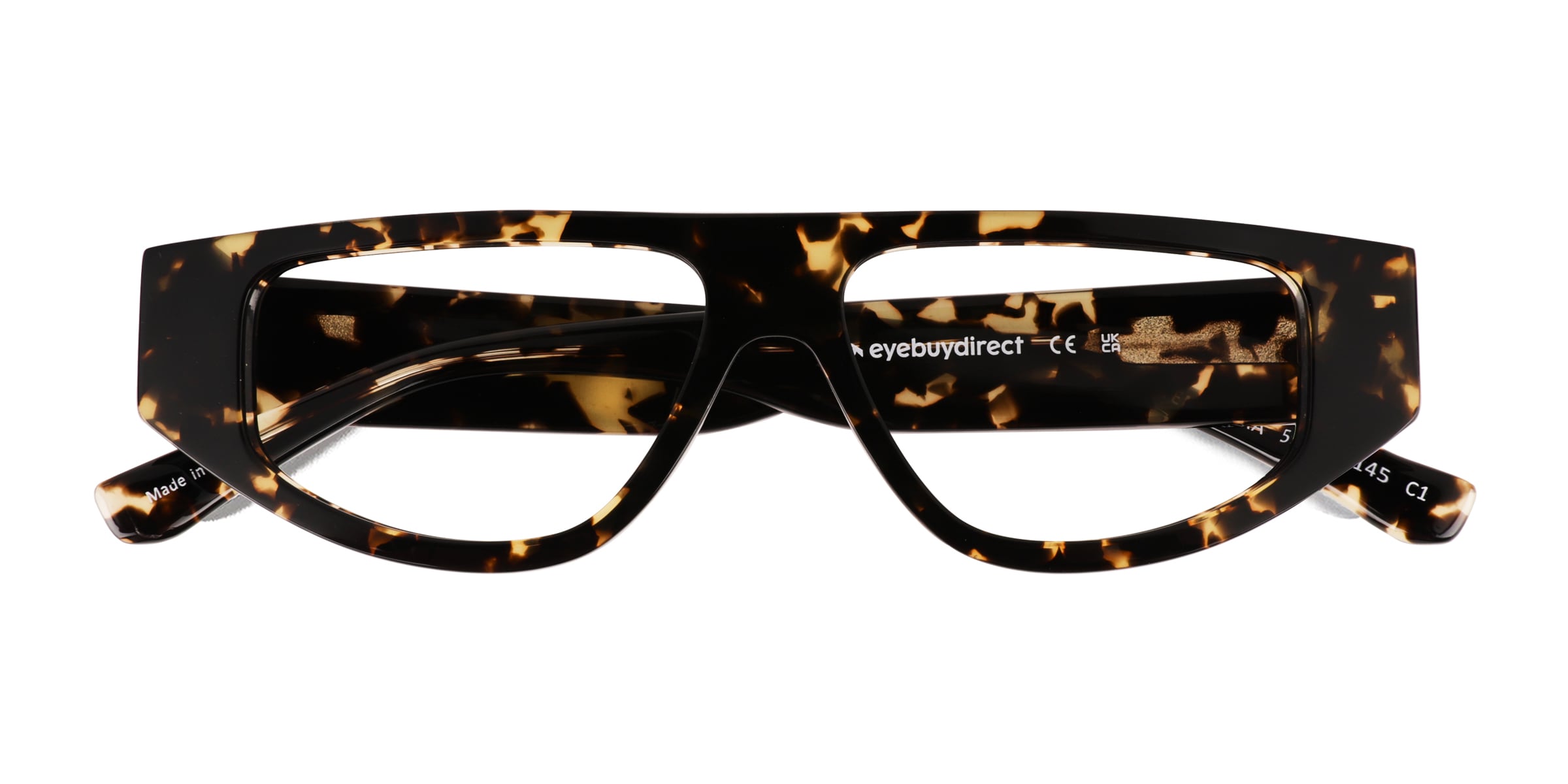 Tempora Cat Eye Brown Tortoise Full Rim Eyeglasses