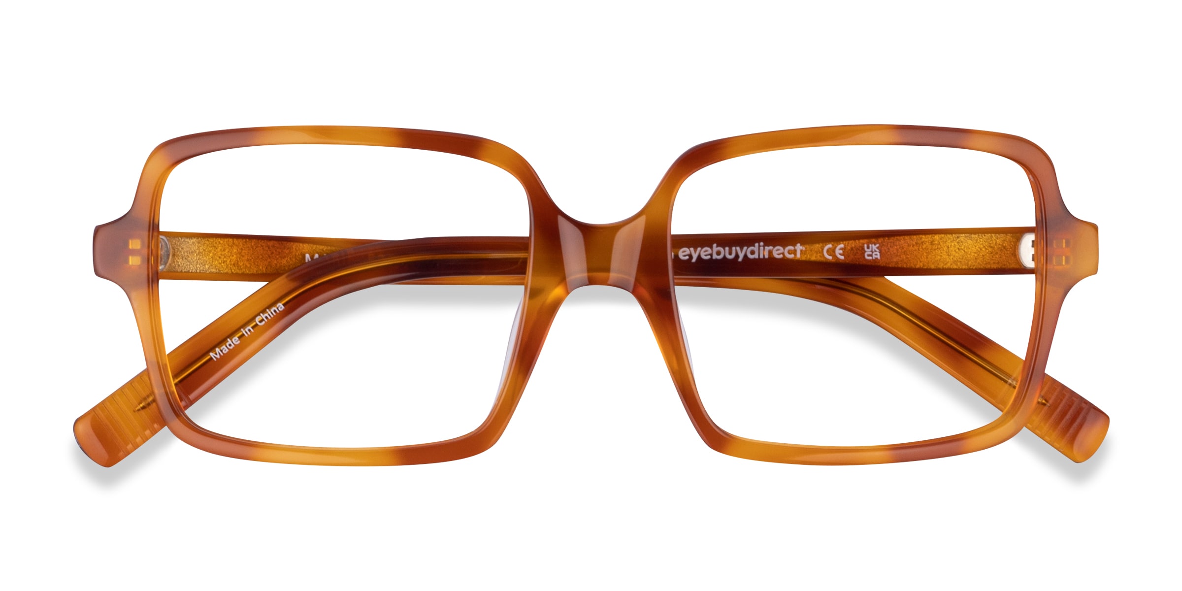 Marie Square Tortoise Full Rim Eyeglasses