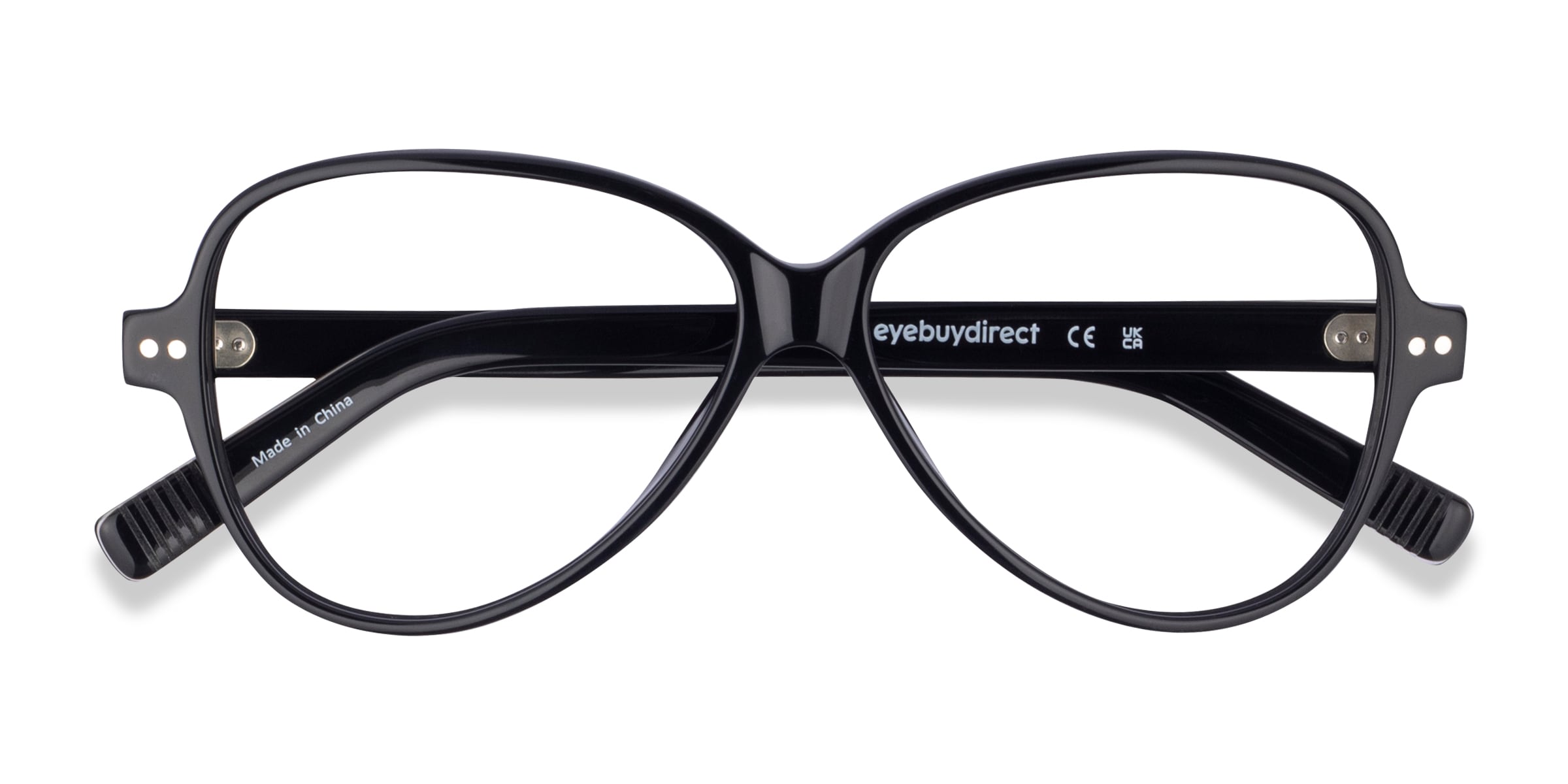 Shea Cat Eye Black Full Rim Eyeglasses