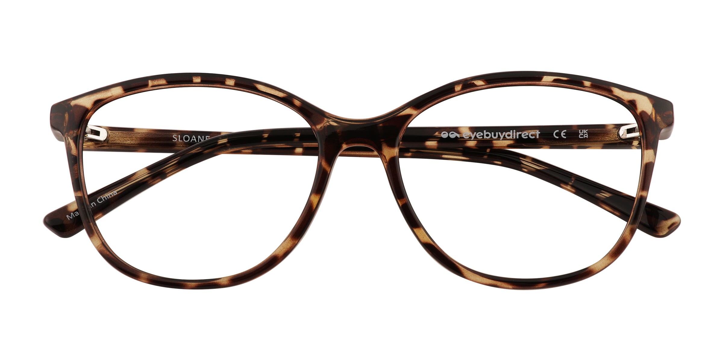 Sloane Cat Eye Light Tortoise Full Rim Eyeglasses