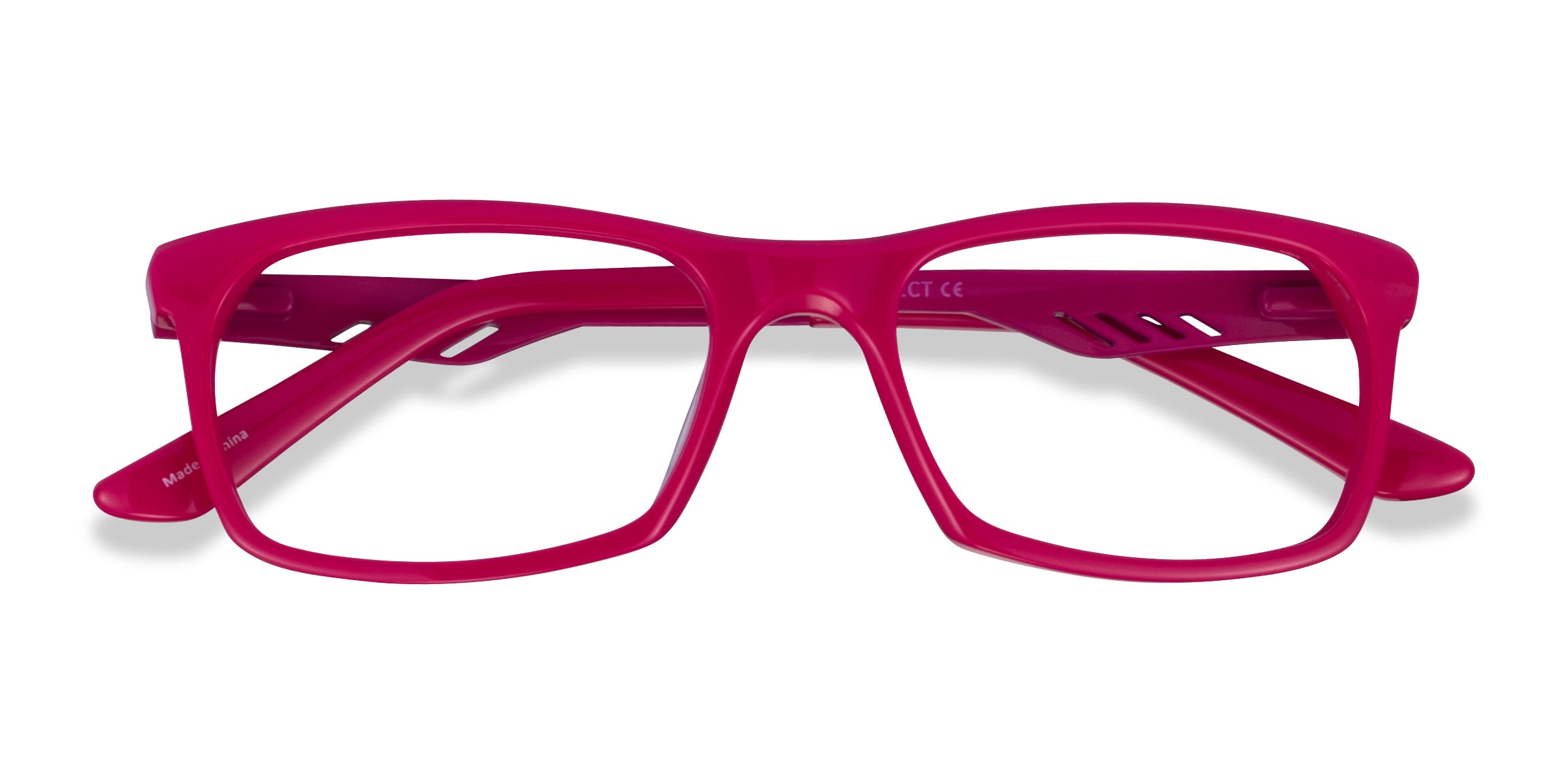 Polis Rectangle Rose Glasses for Women
