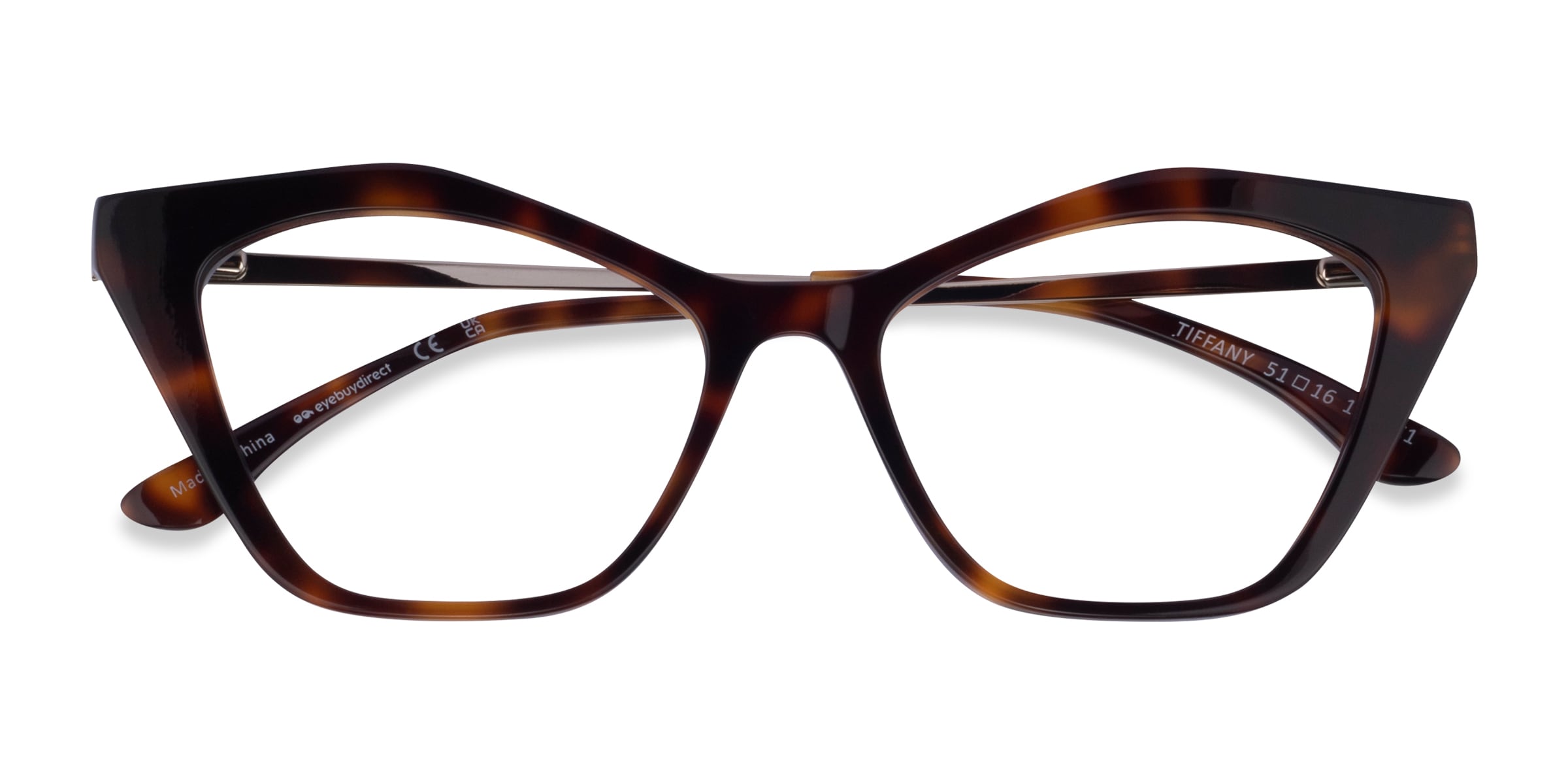 Tiffany Cat Eye Tortoise Glasses for Women