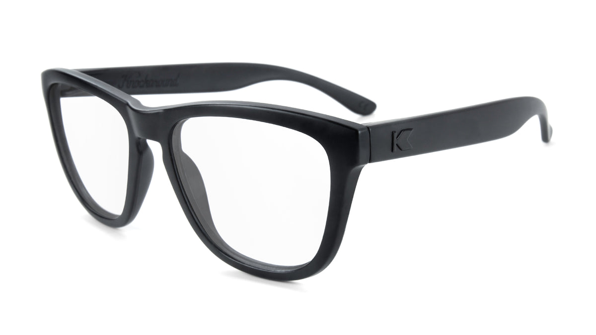 Knockaround Prescription Glasses | Black on Black Rx Premiums