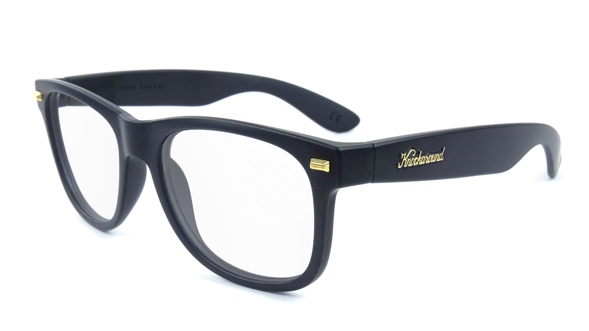 Knockaround Prescription Glasses | Matte Black Rx Fort Knocks