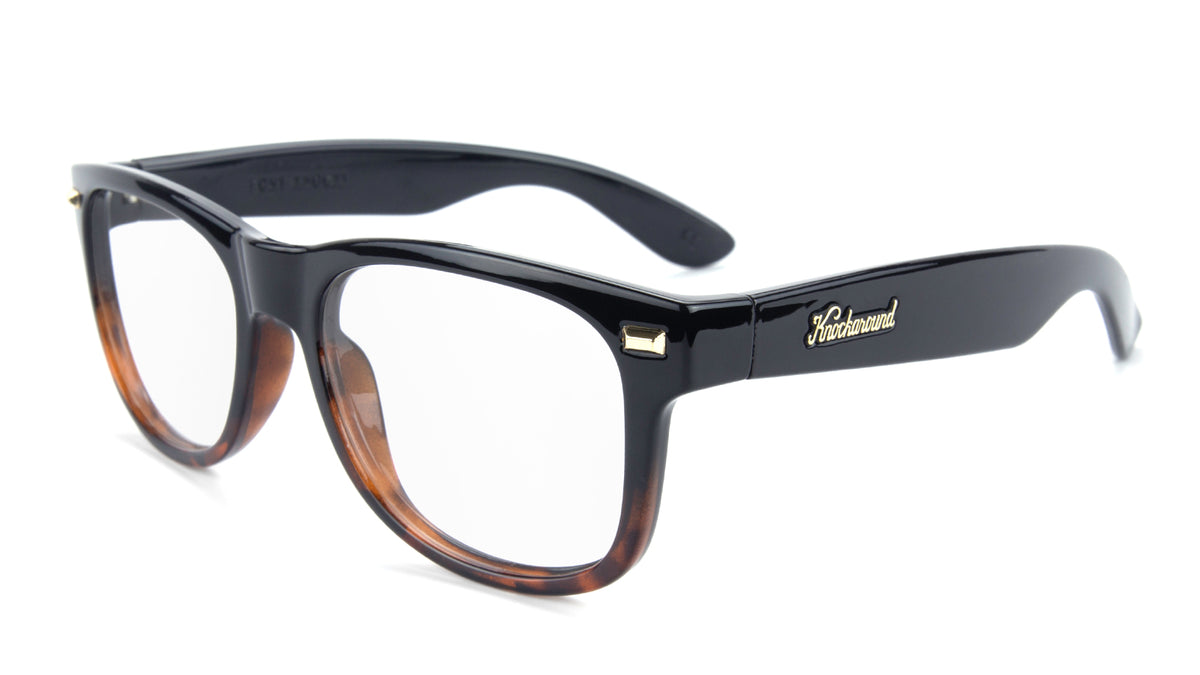 Glossy Black and Tortoise Shell Fade Fort Knocks Rx