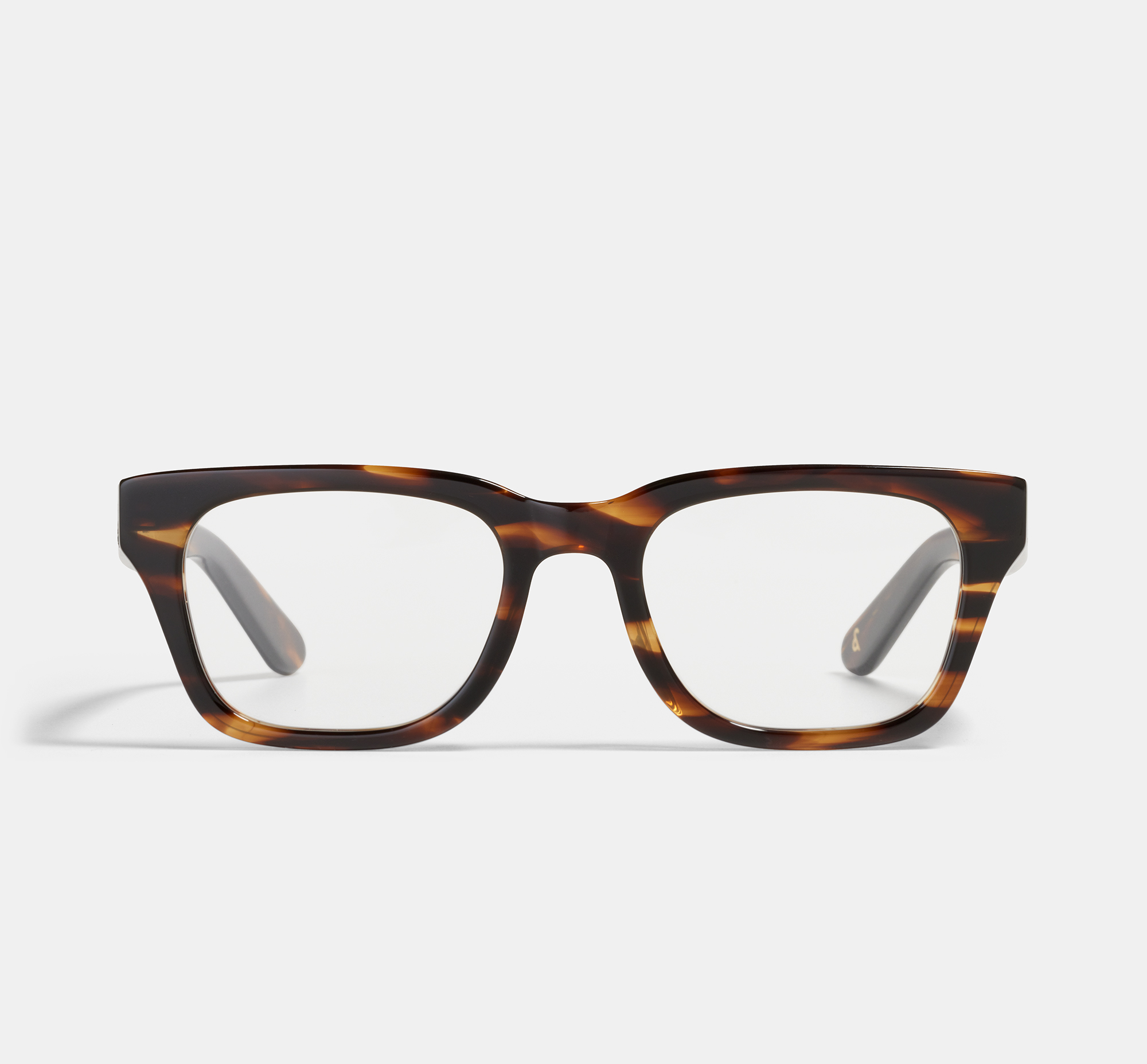 Reza Tigerwood | Rectangular Bio Acetate Glasses