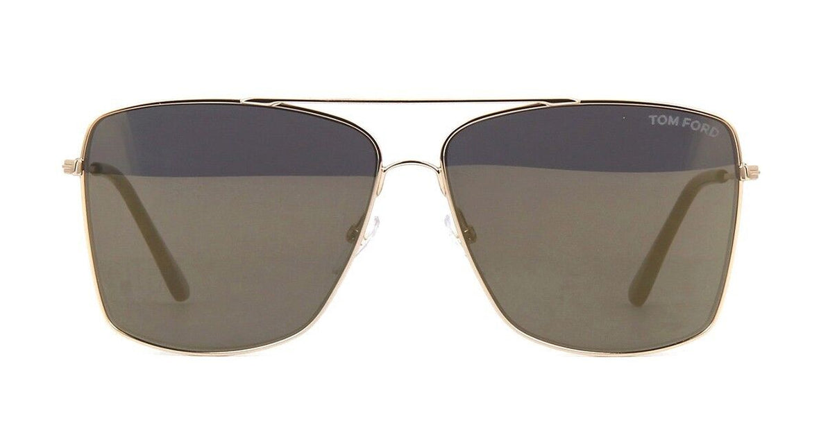 TOM FORD MAGNUS-02 28C Navigator Sunglasses - Rose Gold