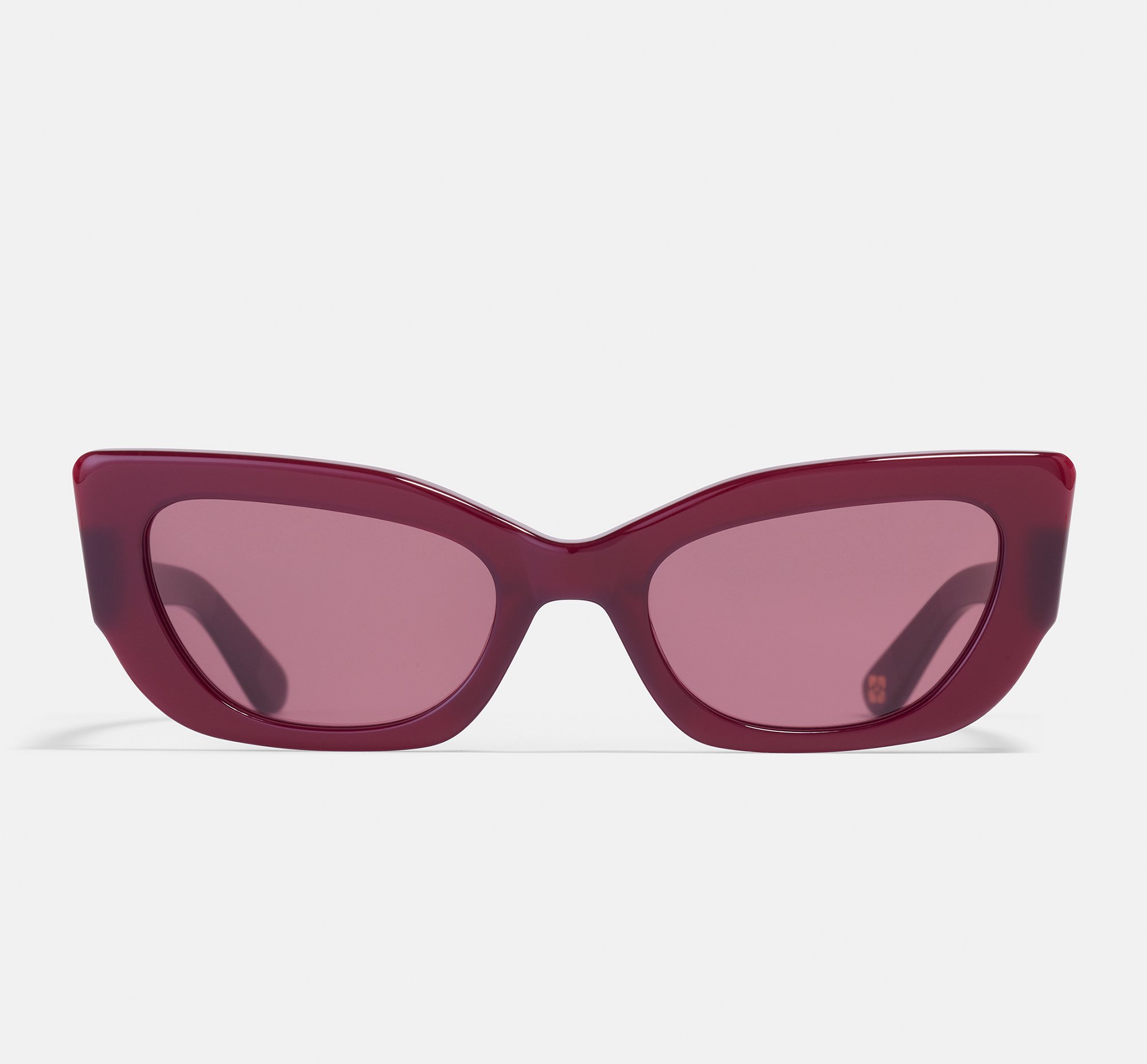 Sadie x GANNI Cherry Bomb | Oval Renew Bio Acetate Sunglasses