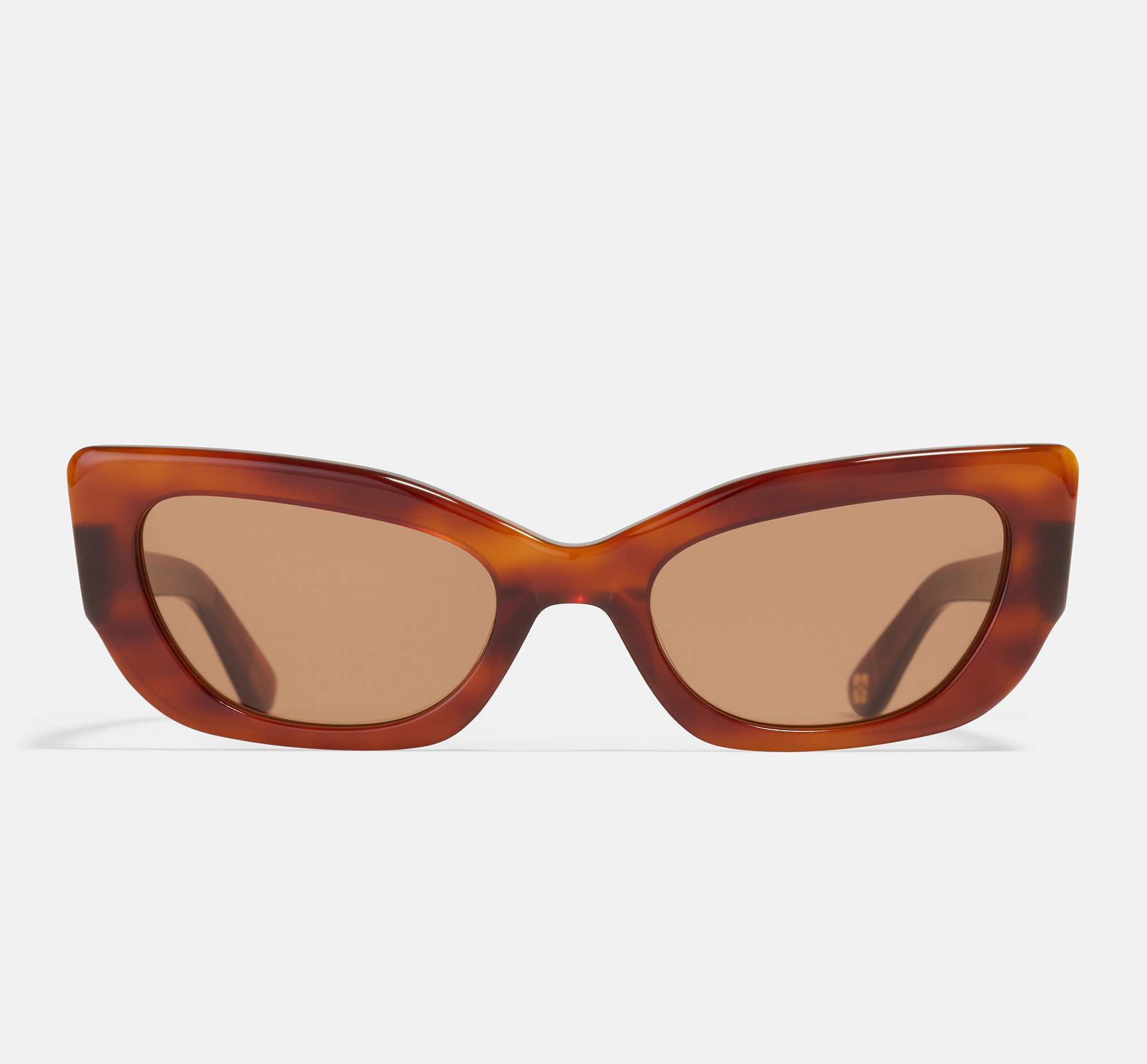 Sadie x GANNI Kaffe | Oval Renew Bio Acetate Sunglasses