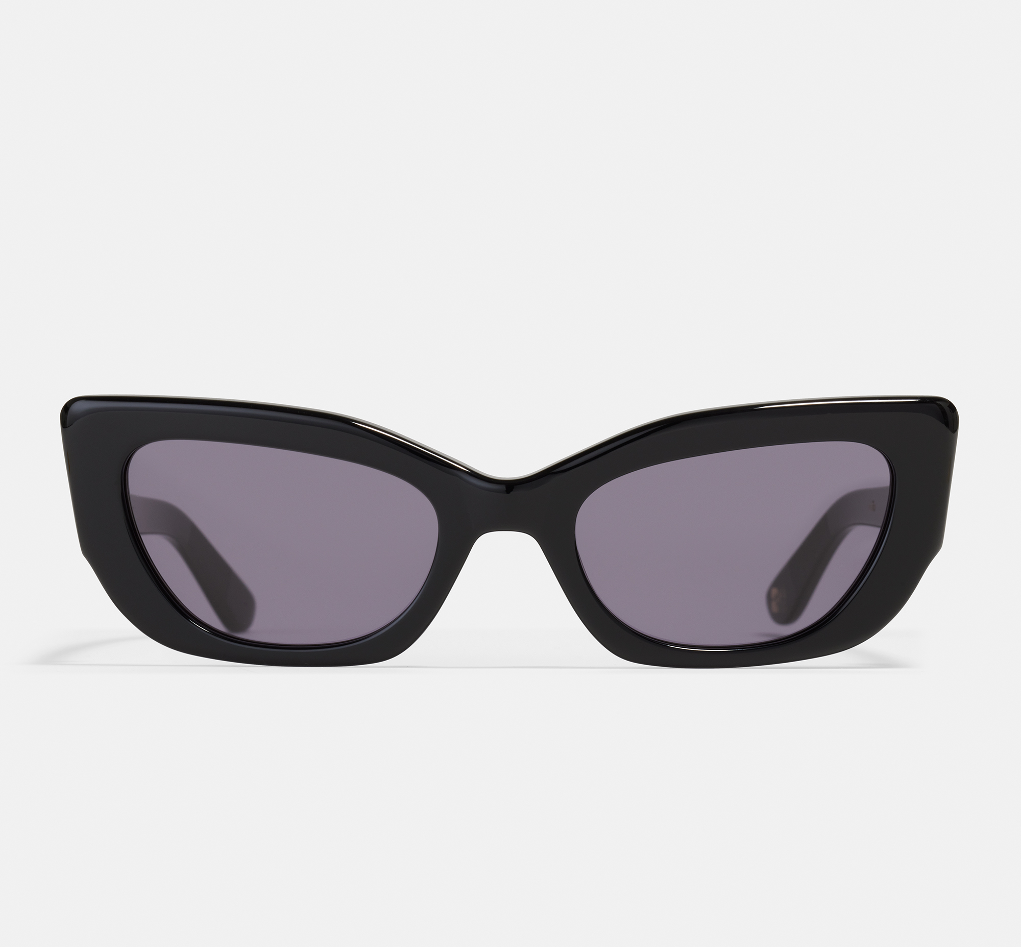 Sadie x GANNI Liquorice | Oval Renew Bio Acetate Sunglasses