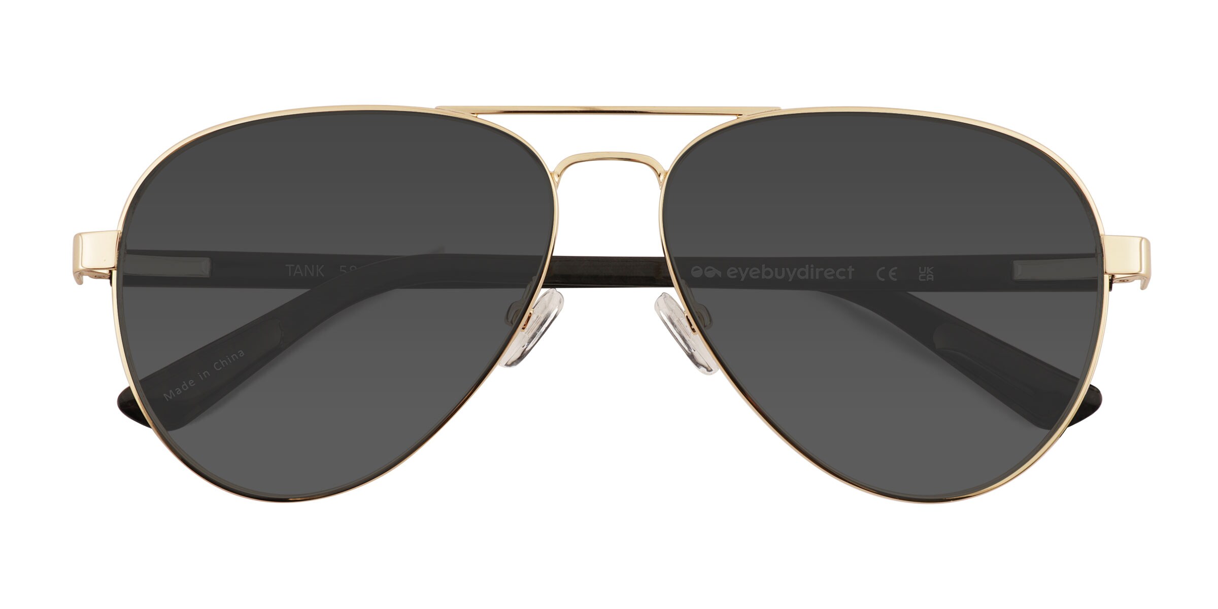 Tank - Aviator Gold Frame Prescription Sunglasses