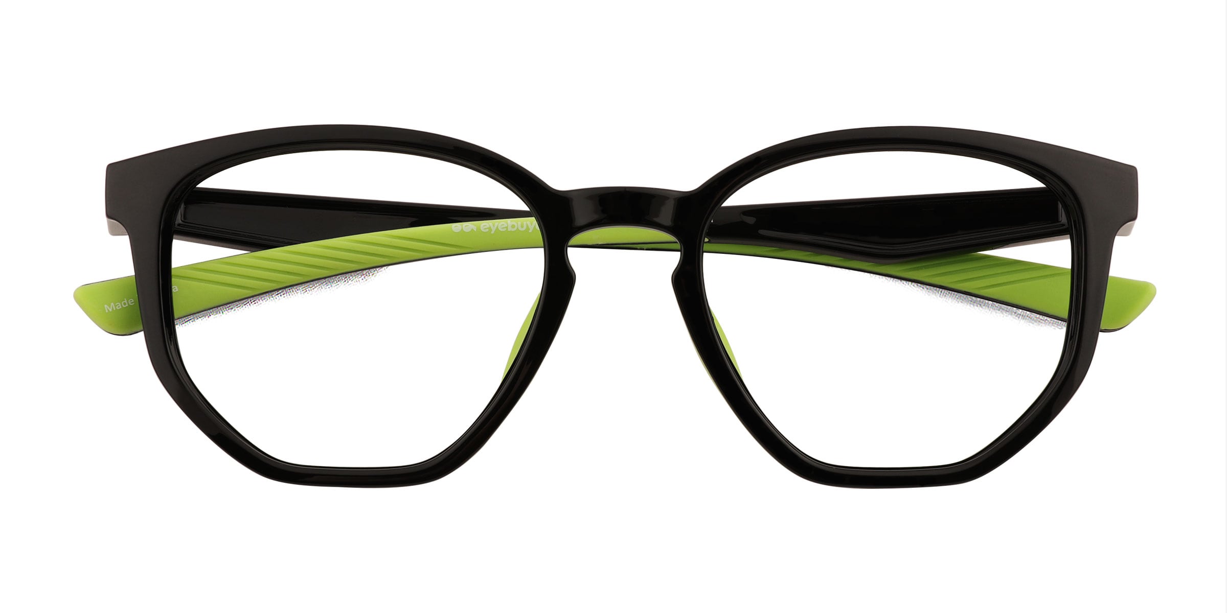 Atom Cat Eye Black Full Rim Eyeglasses