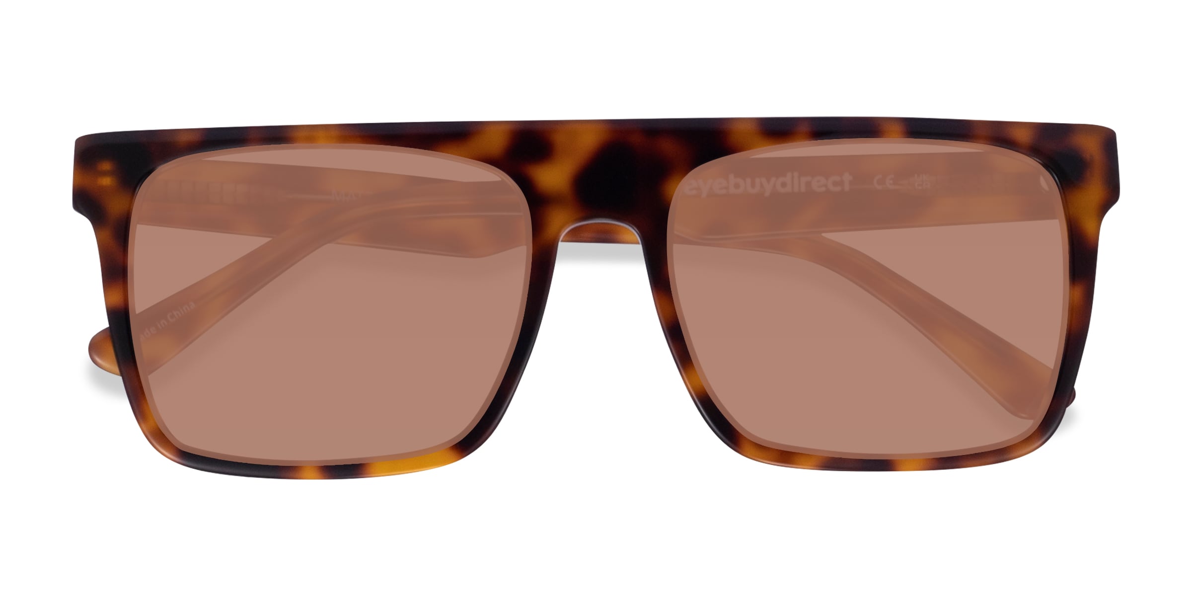 Matz - Square Tortoise Frame Prescription Sunglasses