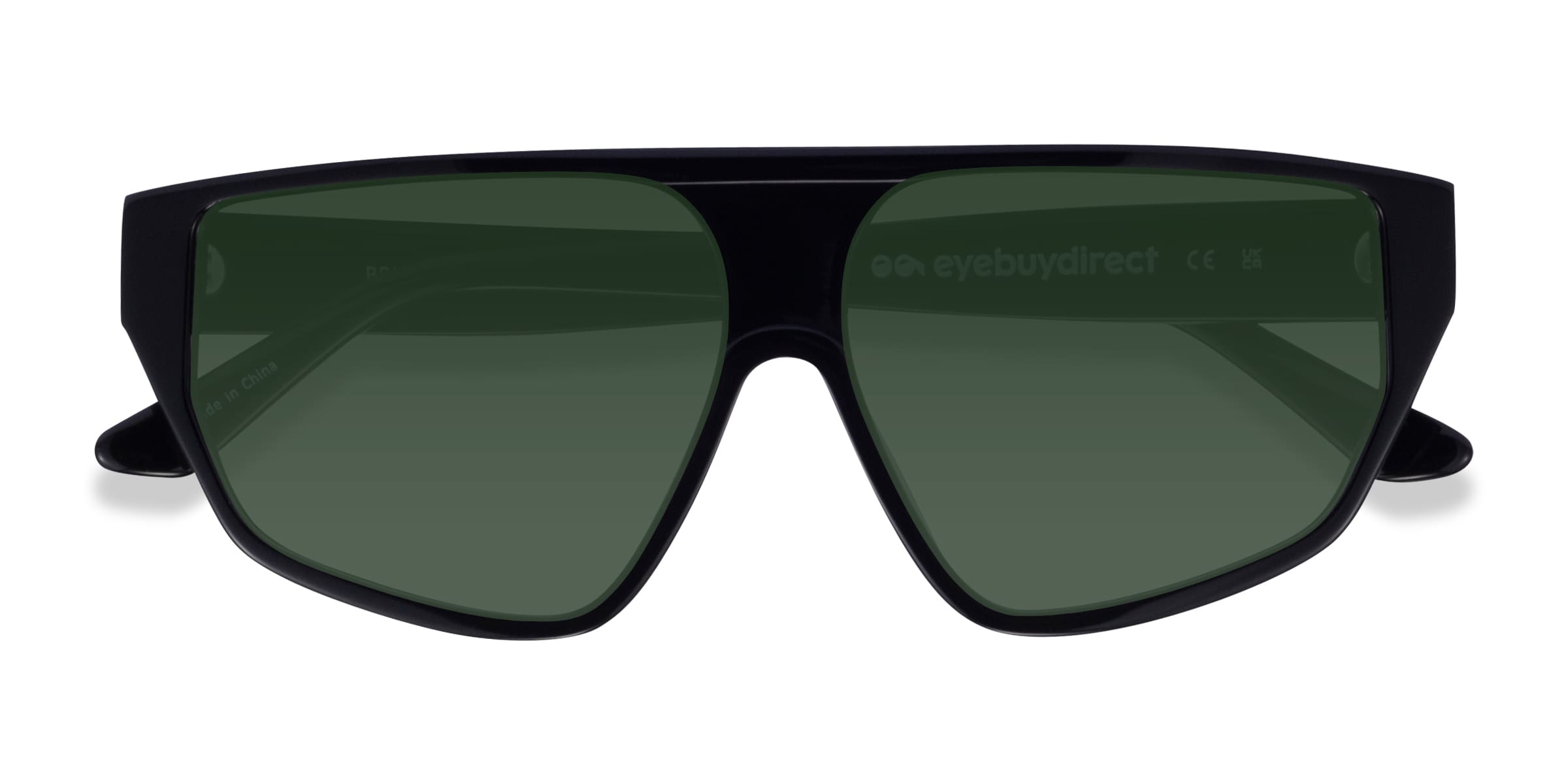Bruno - Aviator Black Frame Prescription Sunglasses