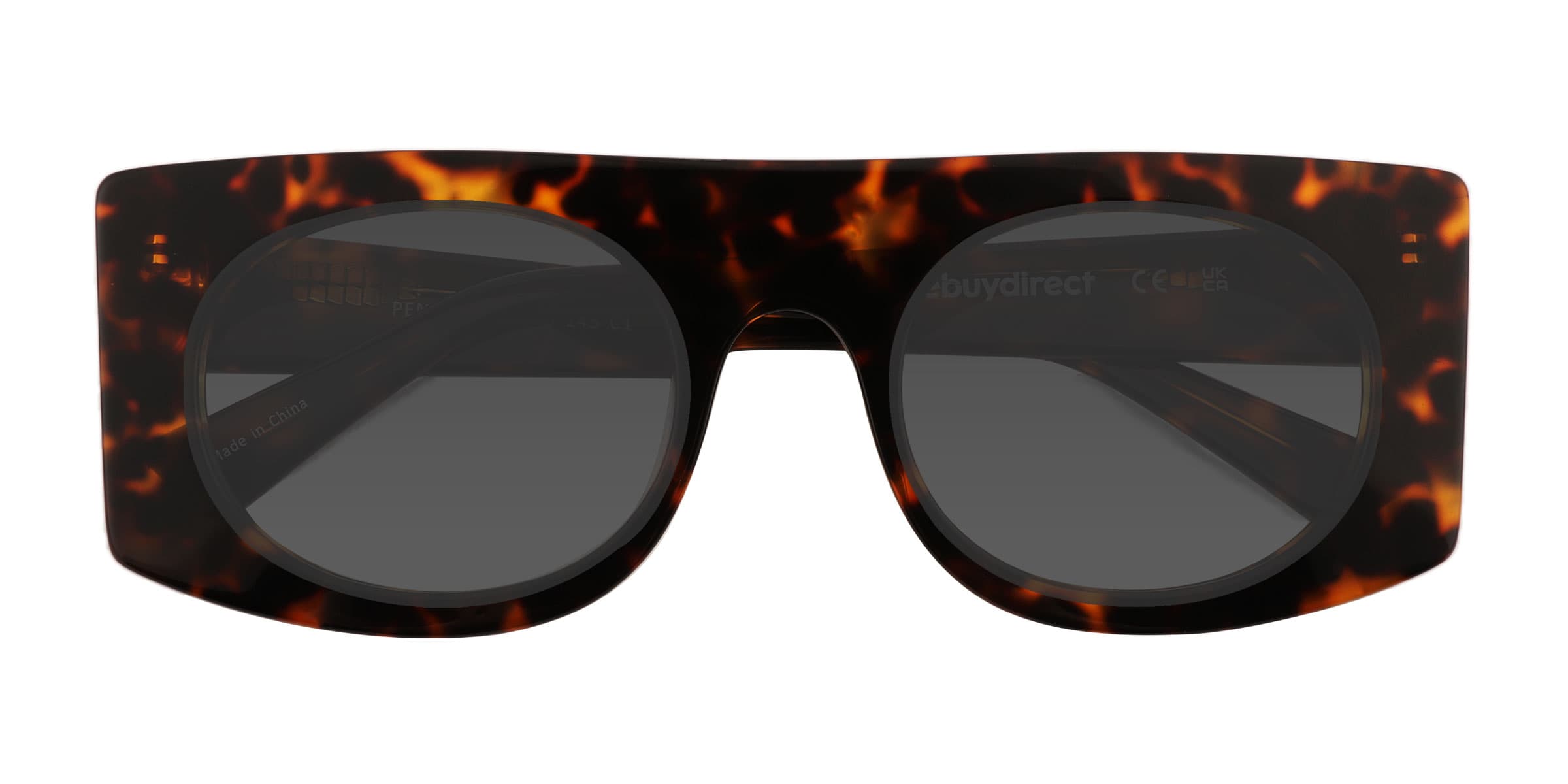 Penrose - Aviator Tortoise Frame Sunglasses For Men