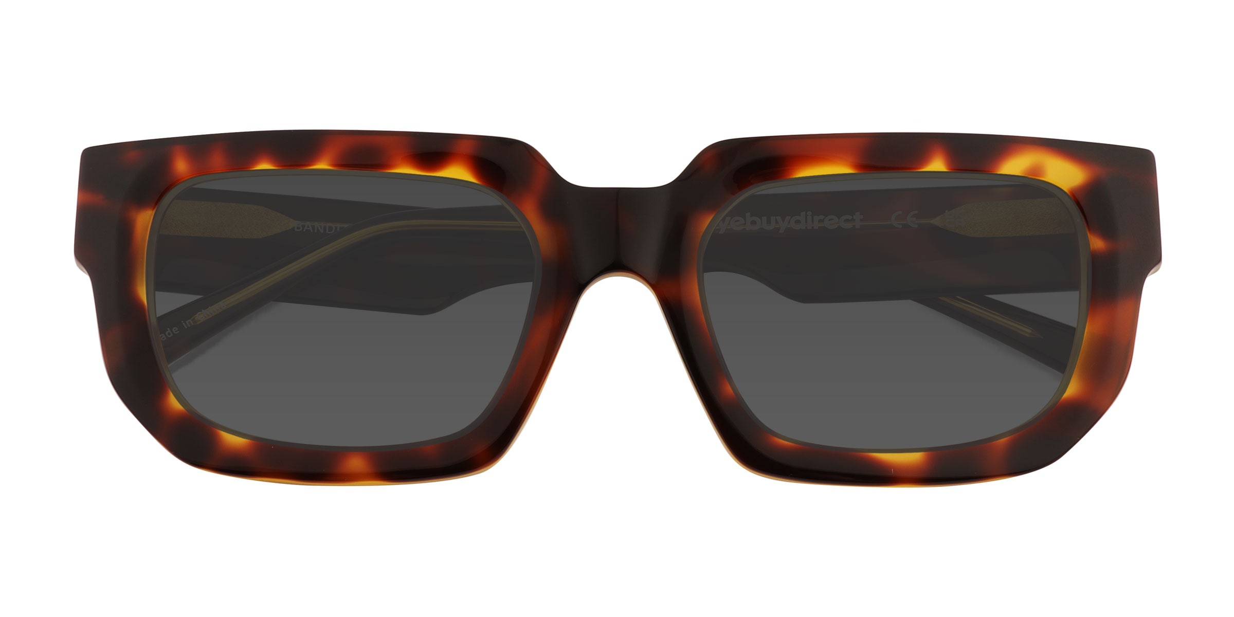 Bandit - Rectangle Tortoise Frame Prescription Sunglasses