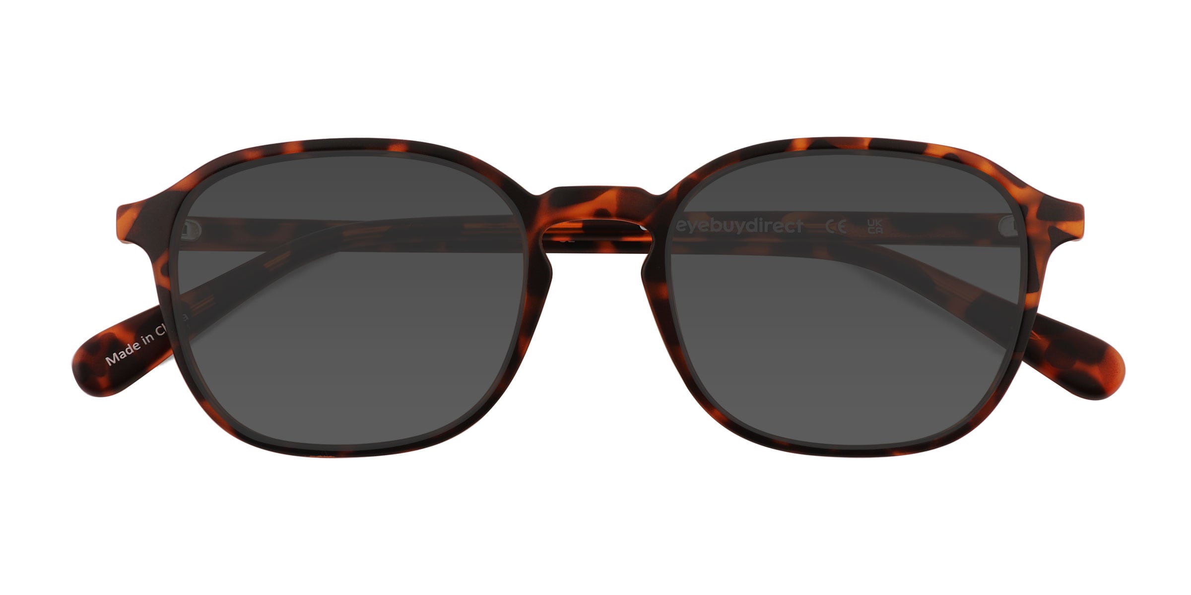 Malarkey - Square Matte Tortoise Frame Sunglasses