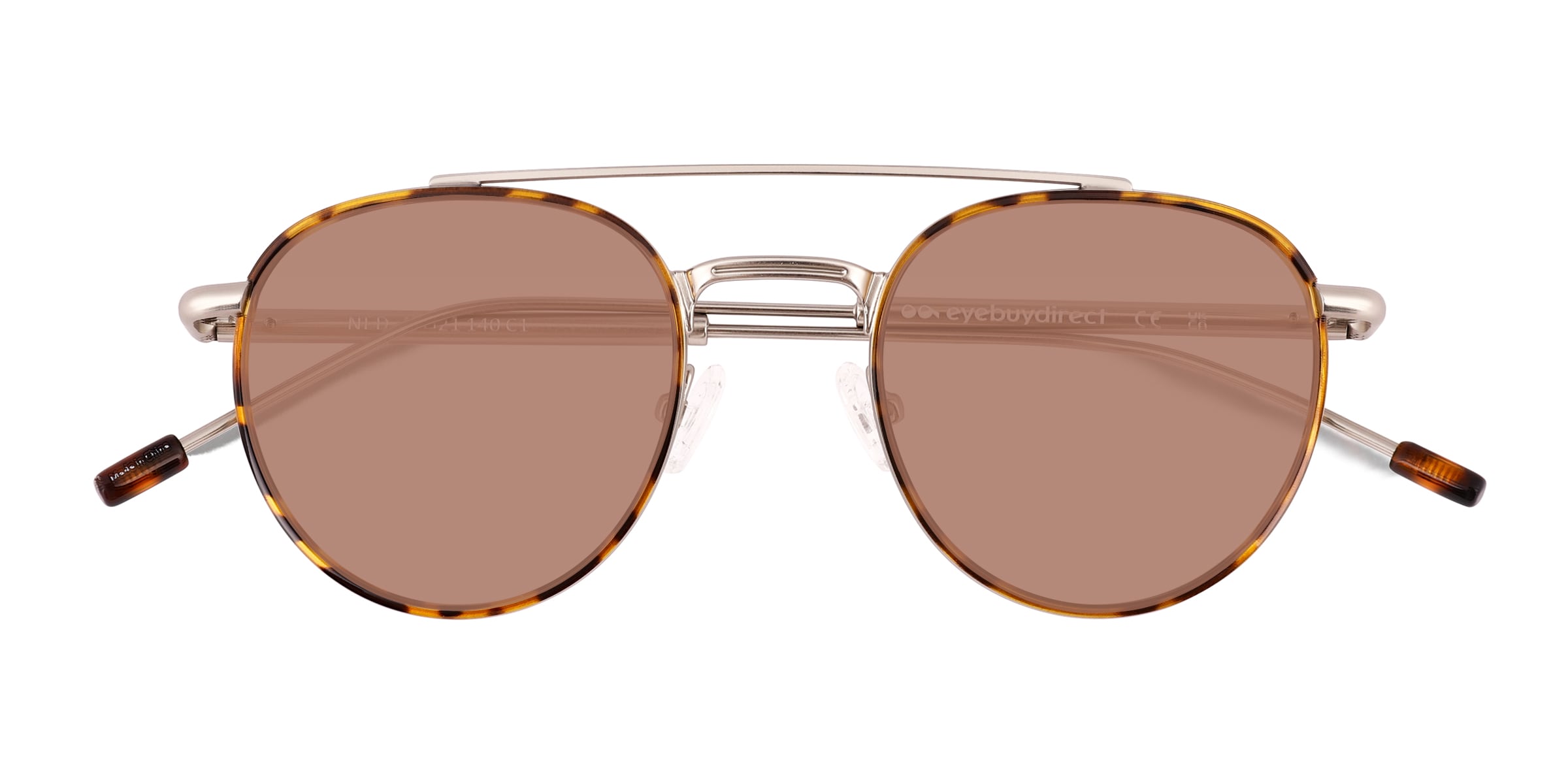 Ned - Aviator Tortoise Frame Prescription Sunglasses