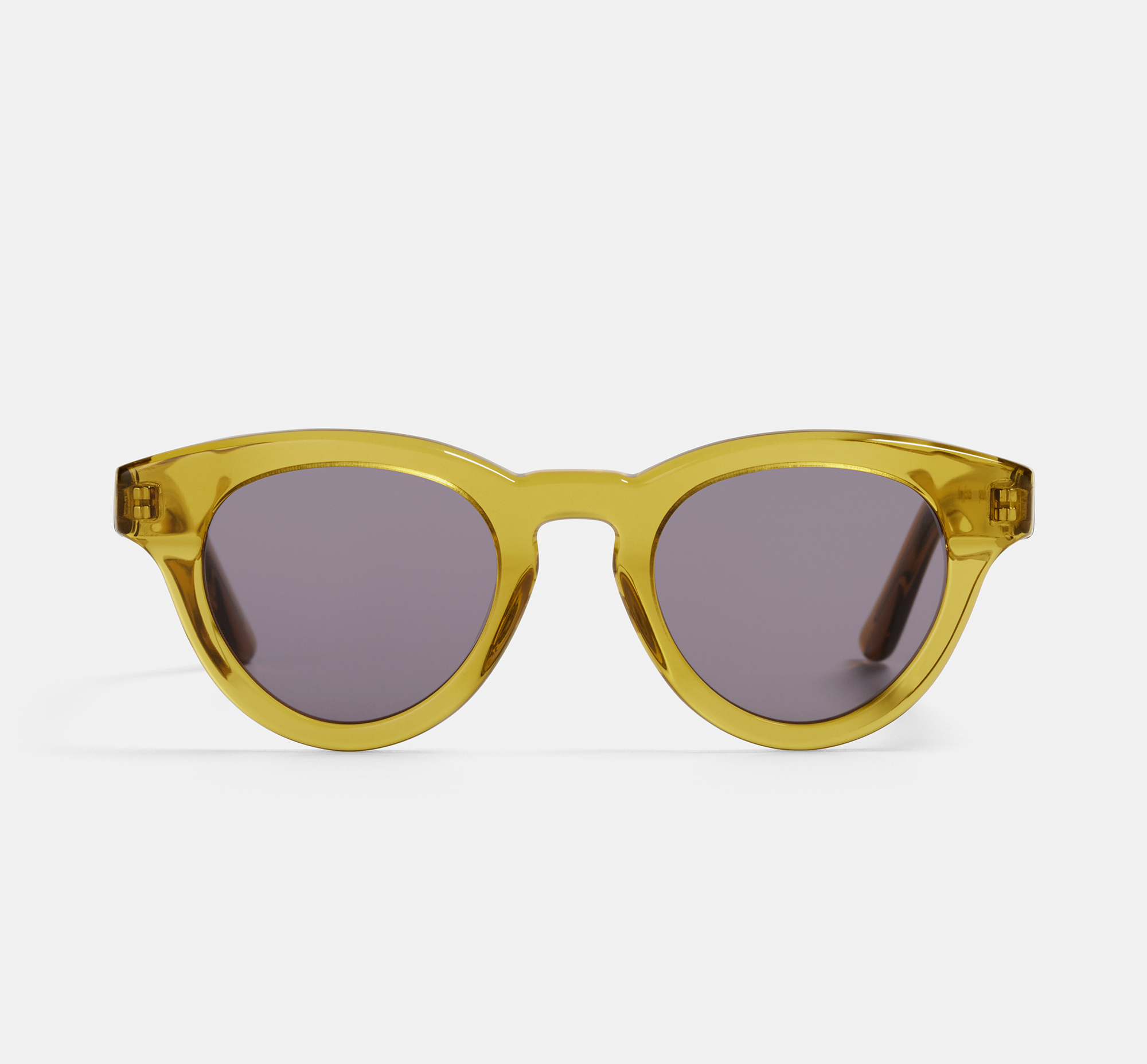 Tiny Pierce Yuzu | Round Renew Bio Acetate Sunglasses