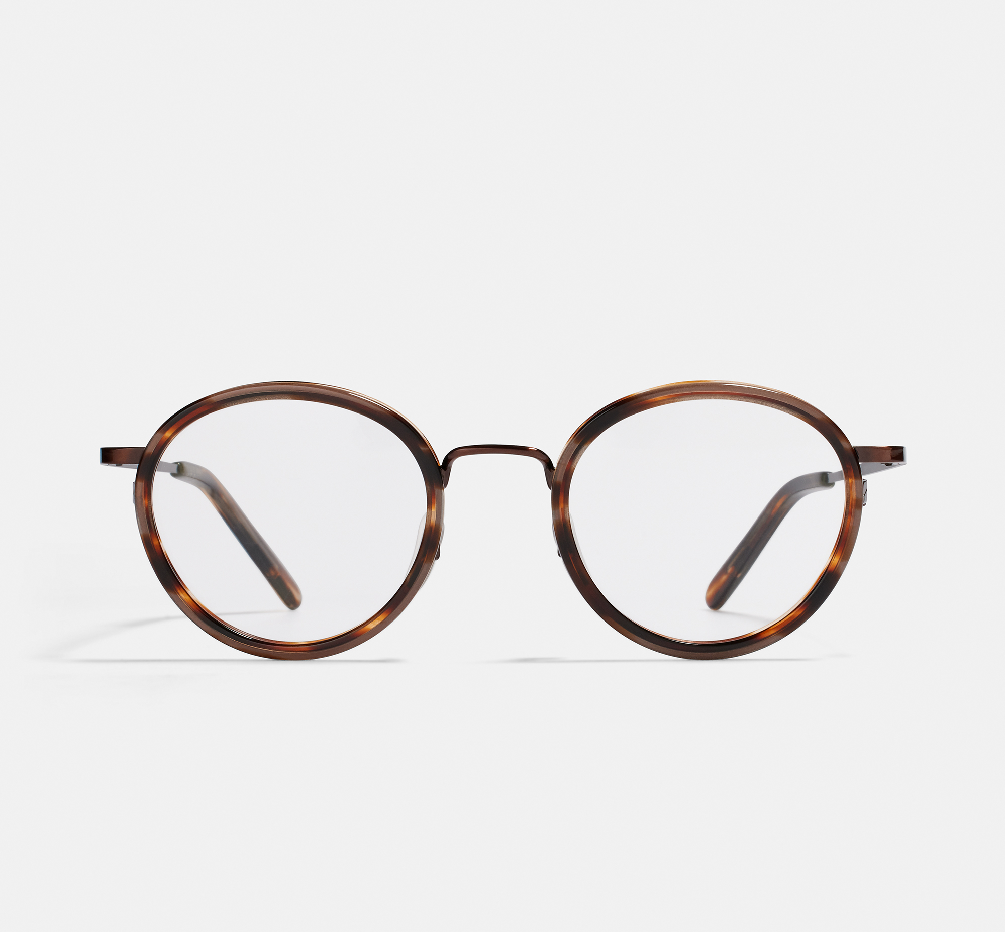Tyler Chocolate Tigerwood | Round Acetate Glasses