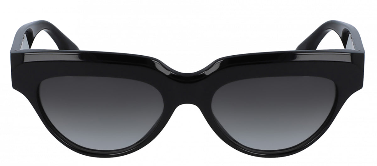 Victoria Beckham VB602S 001 Rectangle Sunglasses - Black